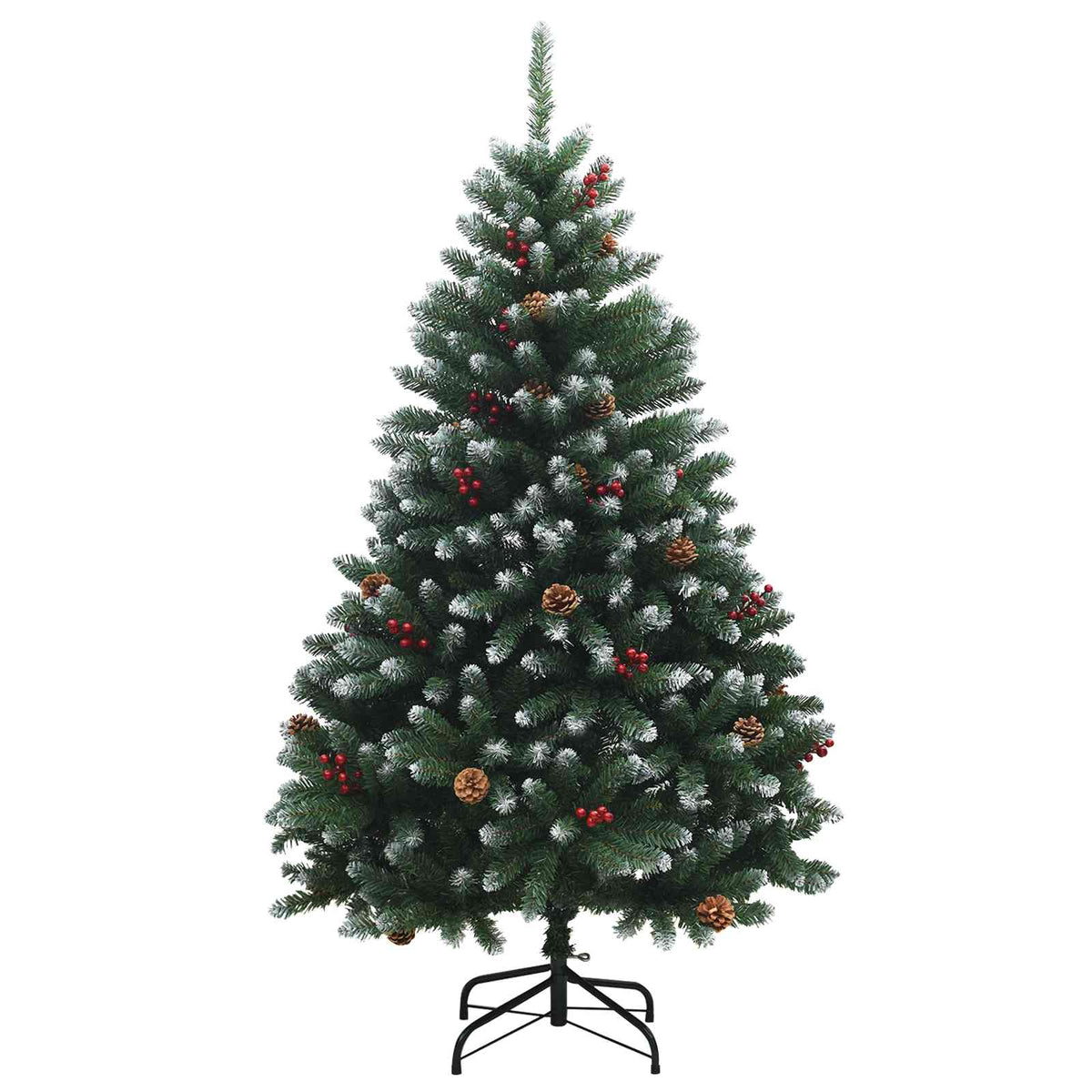 Dirbtinė Sulankstoma Kalėdų Eglutė 180 cm 300 LED Šilta balta