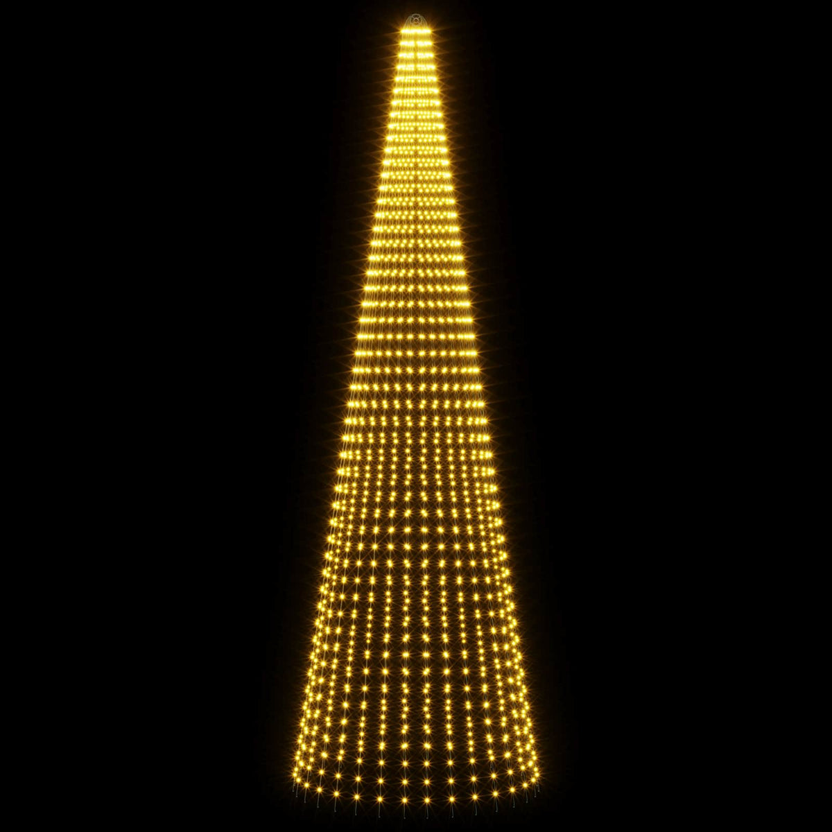 Kalėdų eglutės lemputės su smeigėmis 1632 LED Šilta balta ir