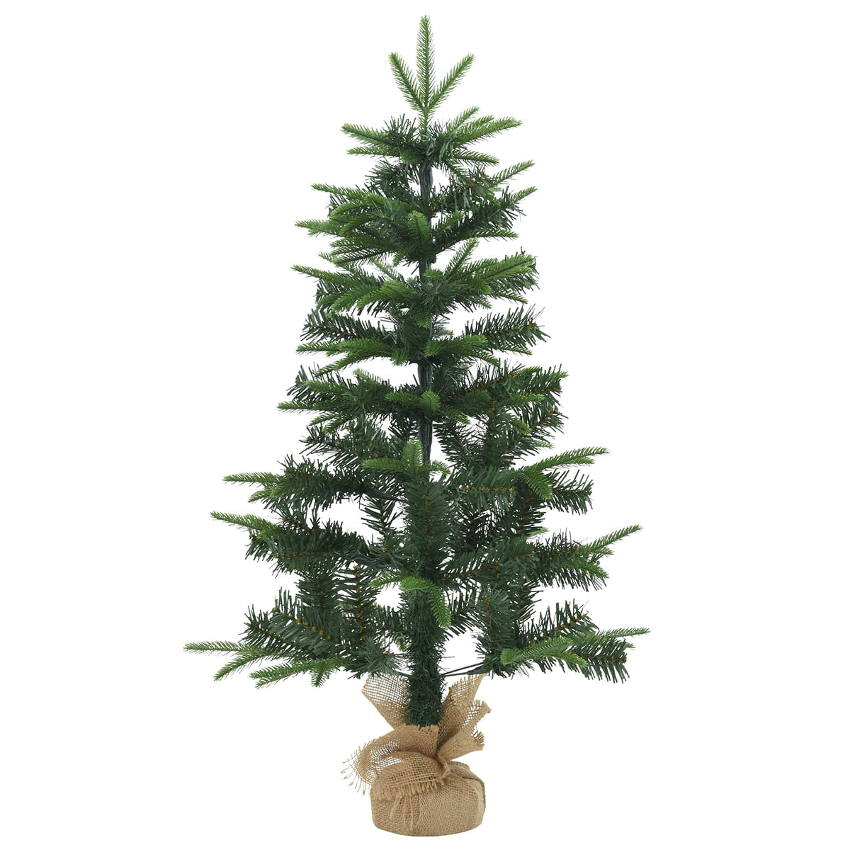 Mini kalėdinių eglučių rinkinys 60 cm PVC ir PE Žalia