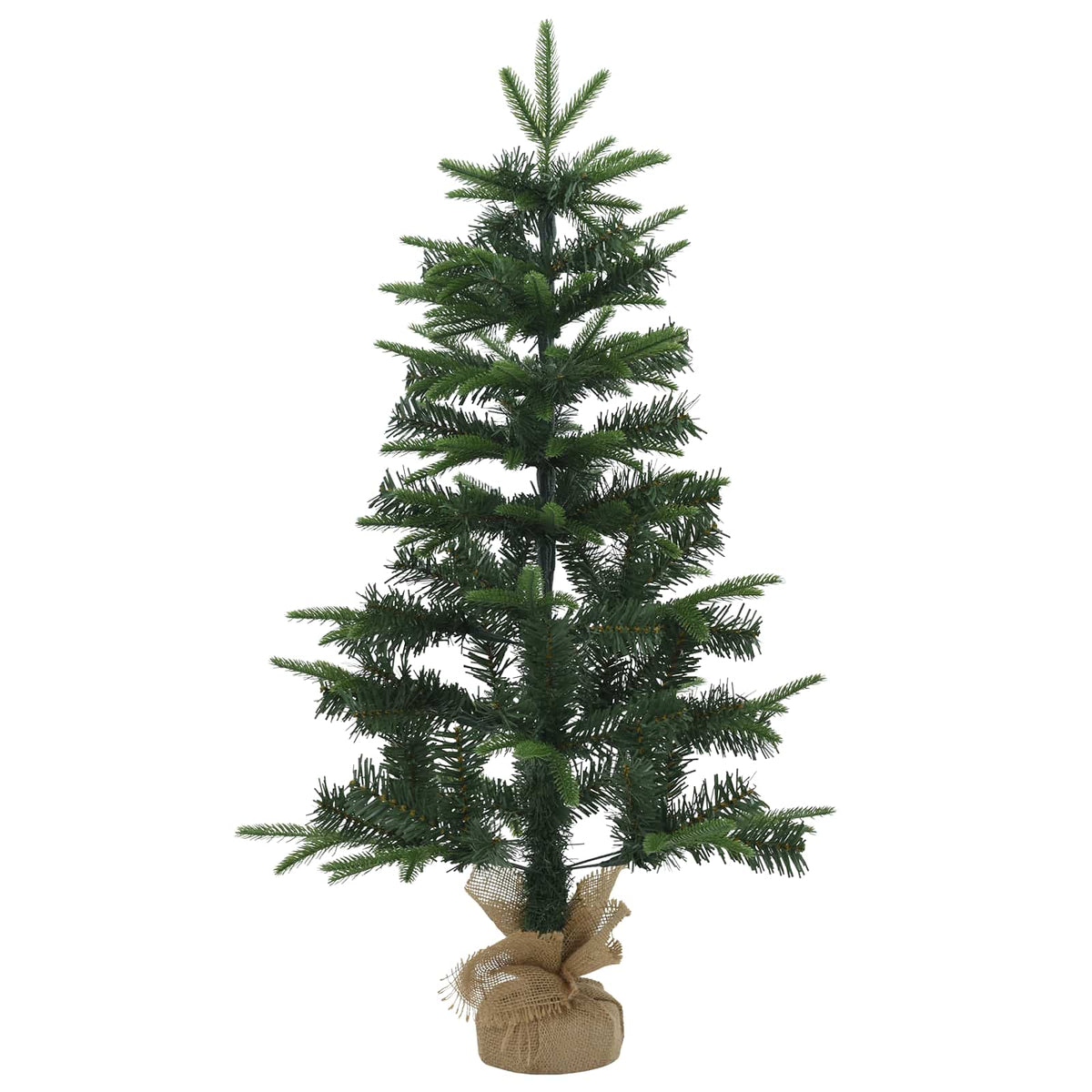 Mini kalėdinių eglučių rinkinys 90 cm PVC ir PE Žalia