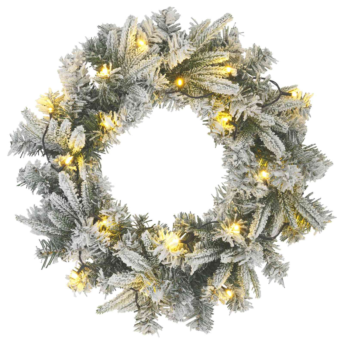 Mini kalėdinių eglučių rinkinys 90 cm 175 LED Šilta balta