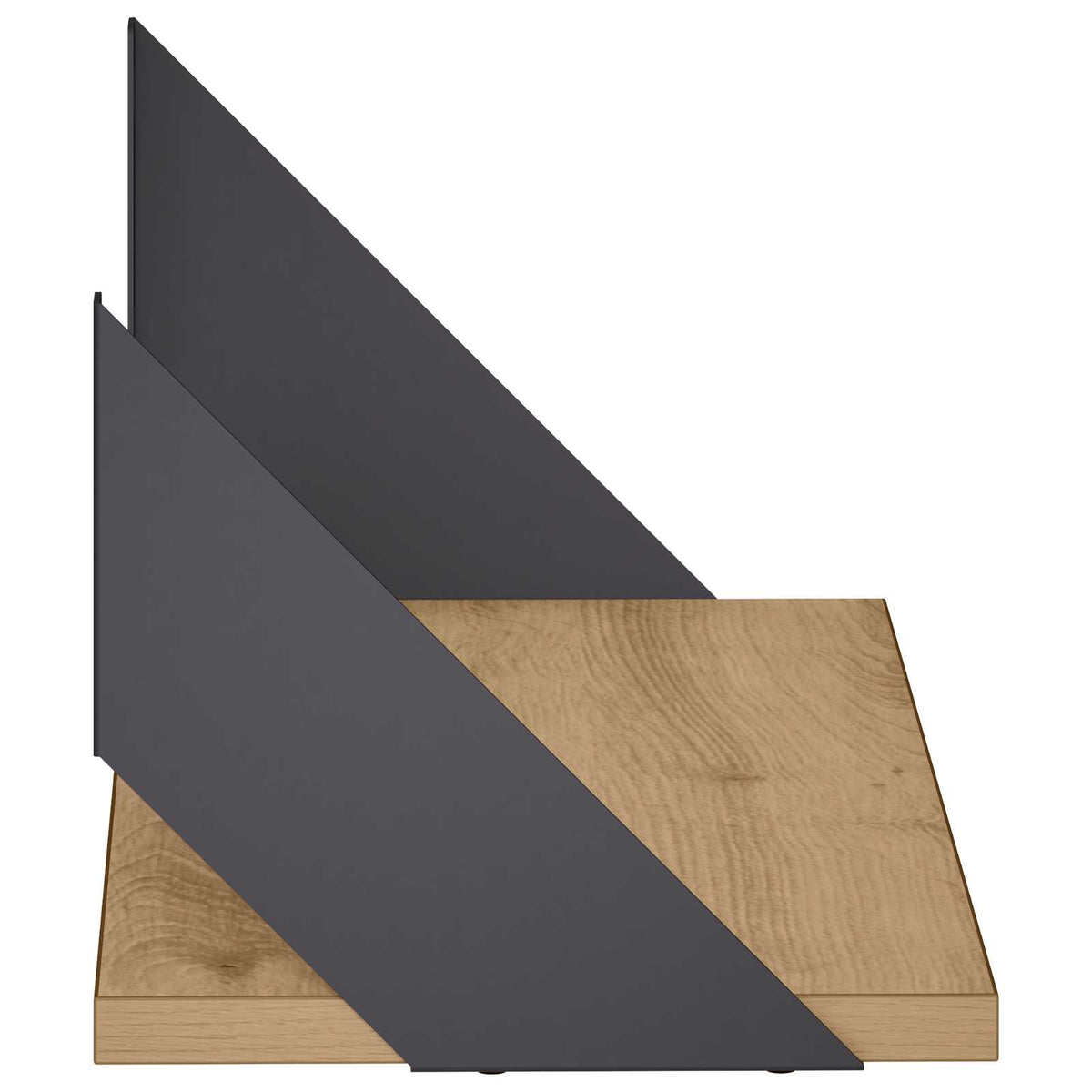 Sieninės lentynos 4 vnt. Artisano ąžuolo 50 x 20 x 17 cm