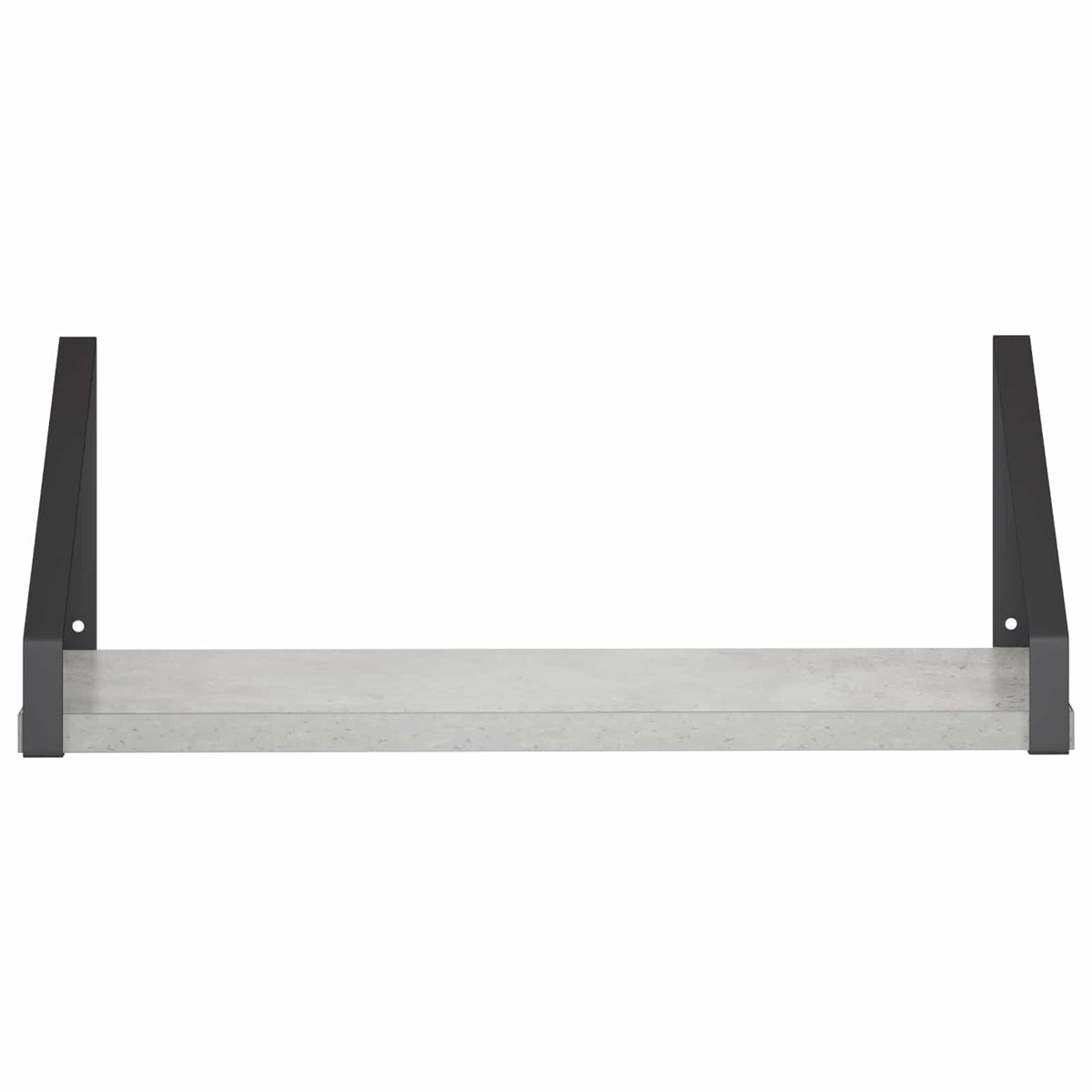 Sieninės lentynos 2 vnt. Betono pilka 40 x 16 x 15,5 cm