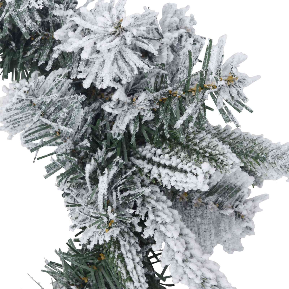 Kalėdų Vainikas Žalia ir balta Ø 50 cm PVC ir PE