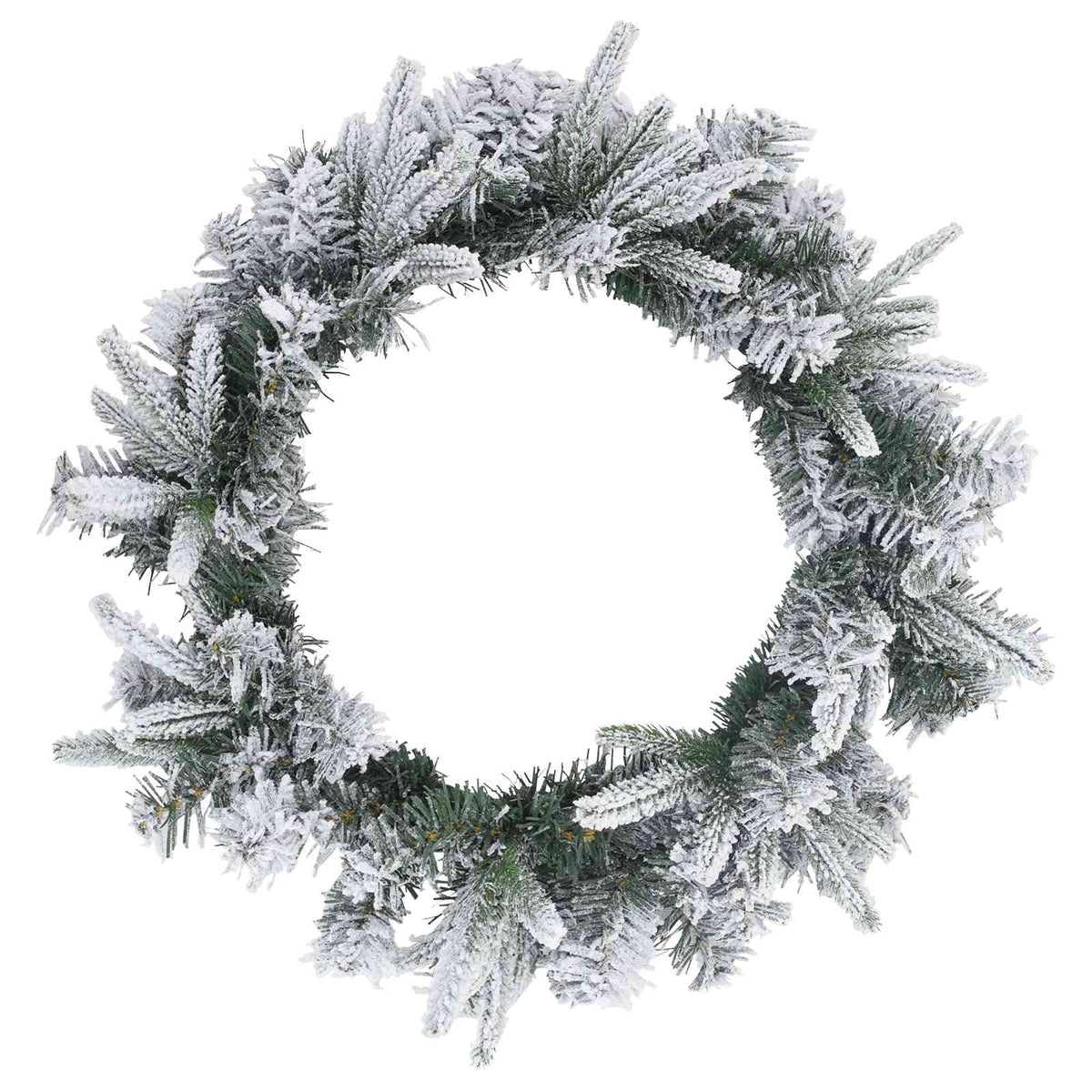 Kalėdų Vainikas Žalia ir balta Ø 50 cm PVC ir PE
