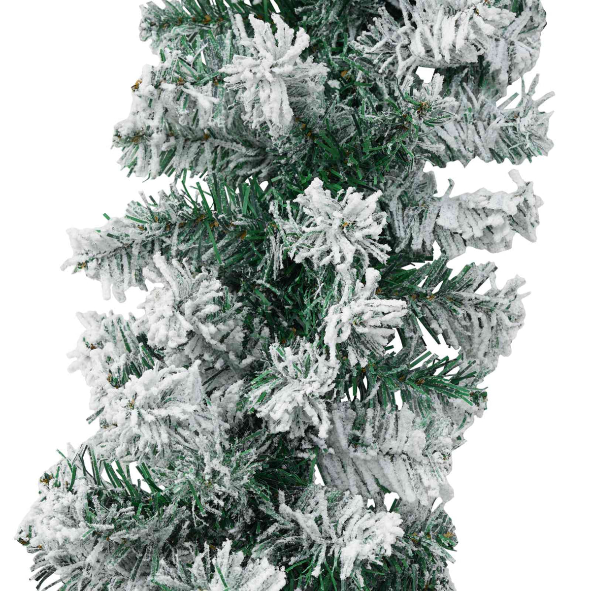 Kalėdinė girlanda Žalia ir balta 270 cm PVC