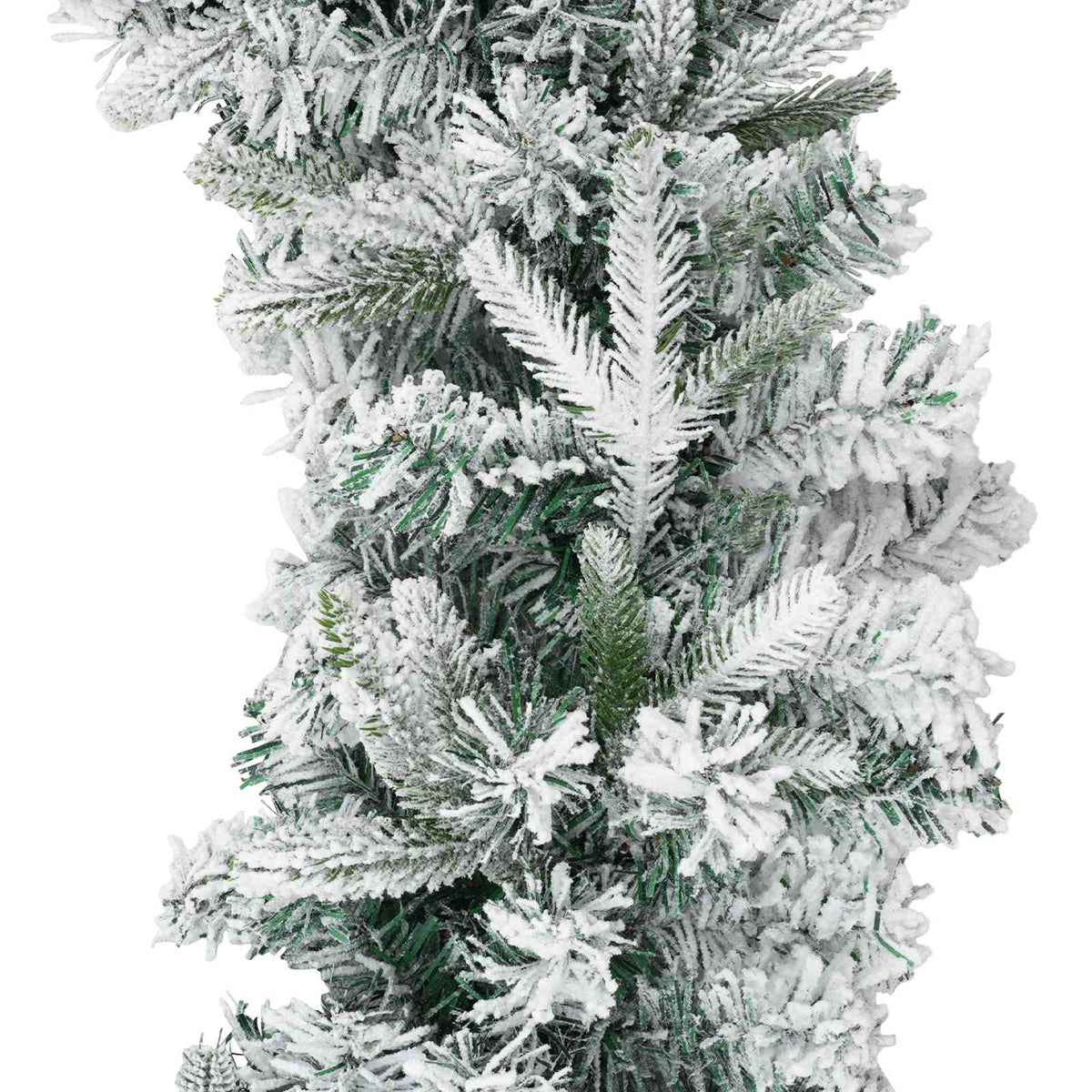 Kalėdinė girlanda Žalia ir balta 270 cm PVC ir PE