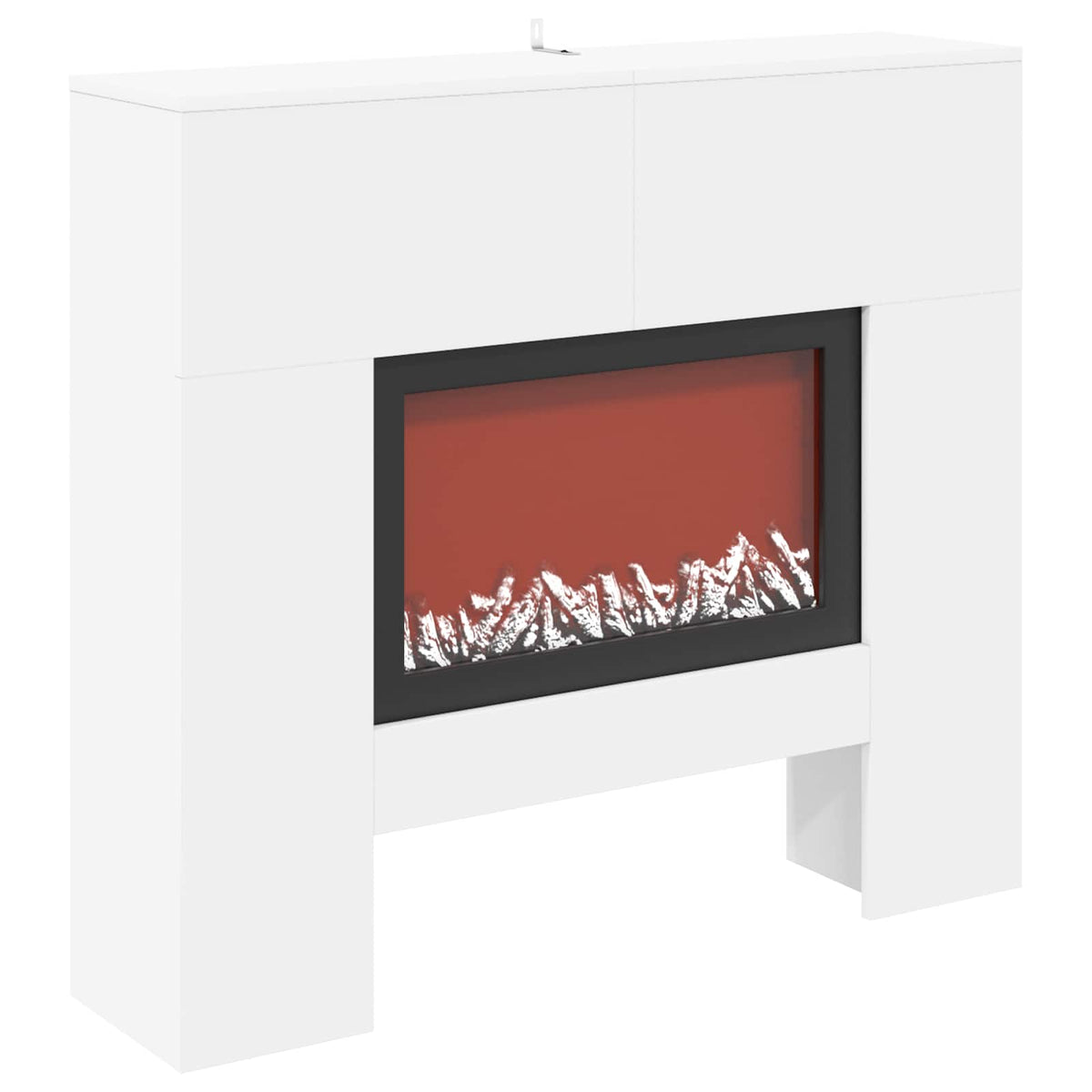 Elektrinis židinys Balta 100 x 24,5 x 90 cm Apdirbta mediena