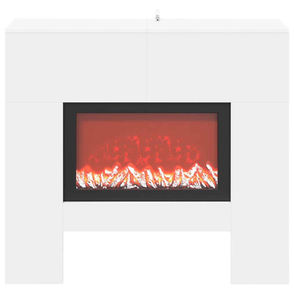 Elektrinis židinys Balta 100 x 24,5 x 90 cm Apdirbta mediena