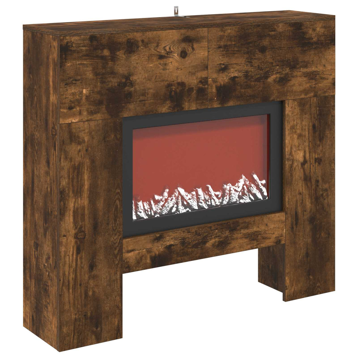 Elektrinis židinys Dūminio ąžuolo 100 x 24,5 x 90 cm