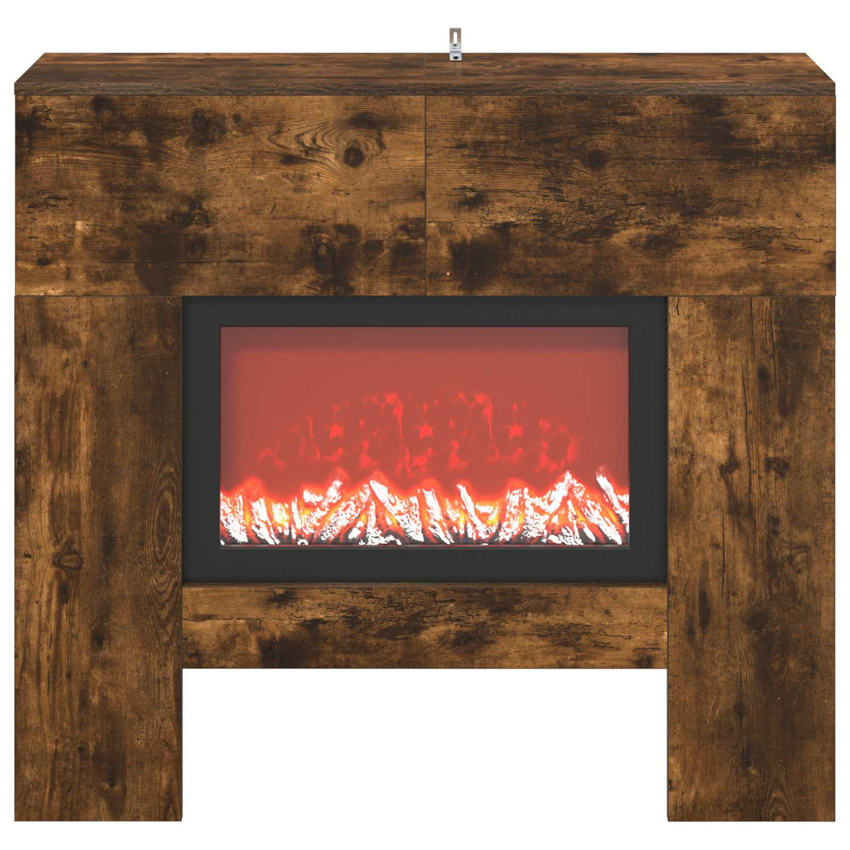 Elektrinis židinys Dūminio ąžuolo 100 x 24,5 x 90 cm