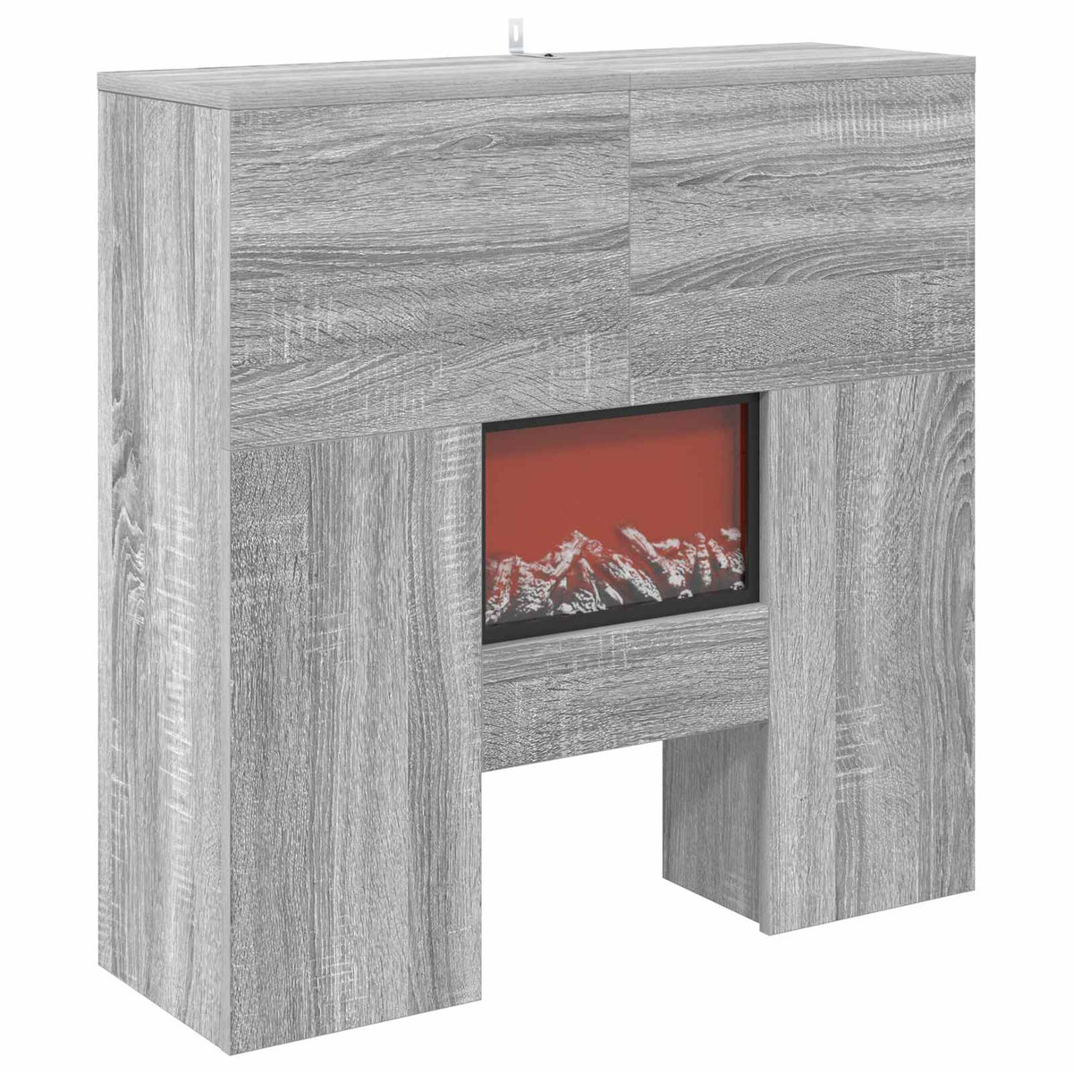 Elektrinis židinys Pilka Sonoma 75 x 24,5 x 75 cm