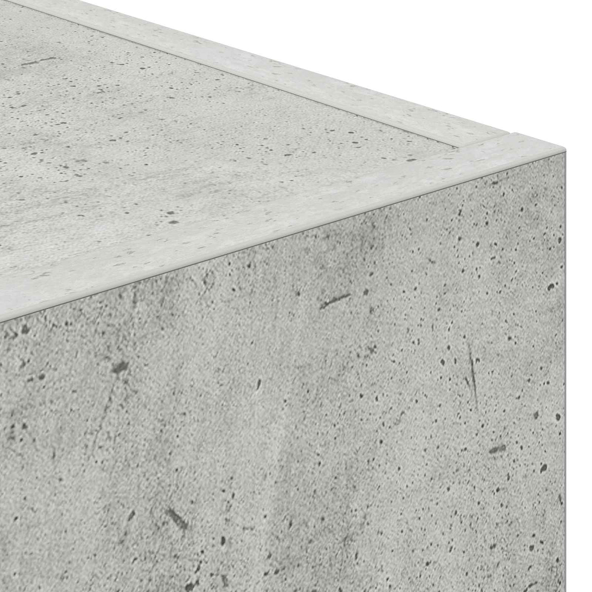 Elektrinis židinys Betono 150 x 30 x 50 cm Apdirbta mediena
