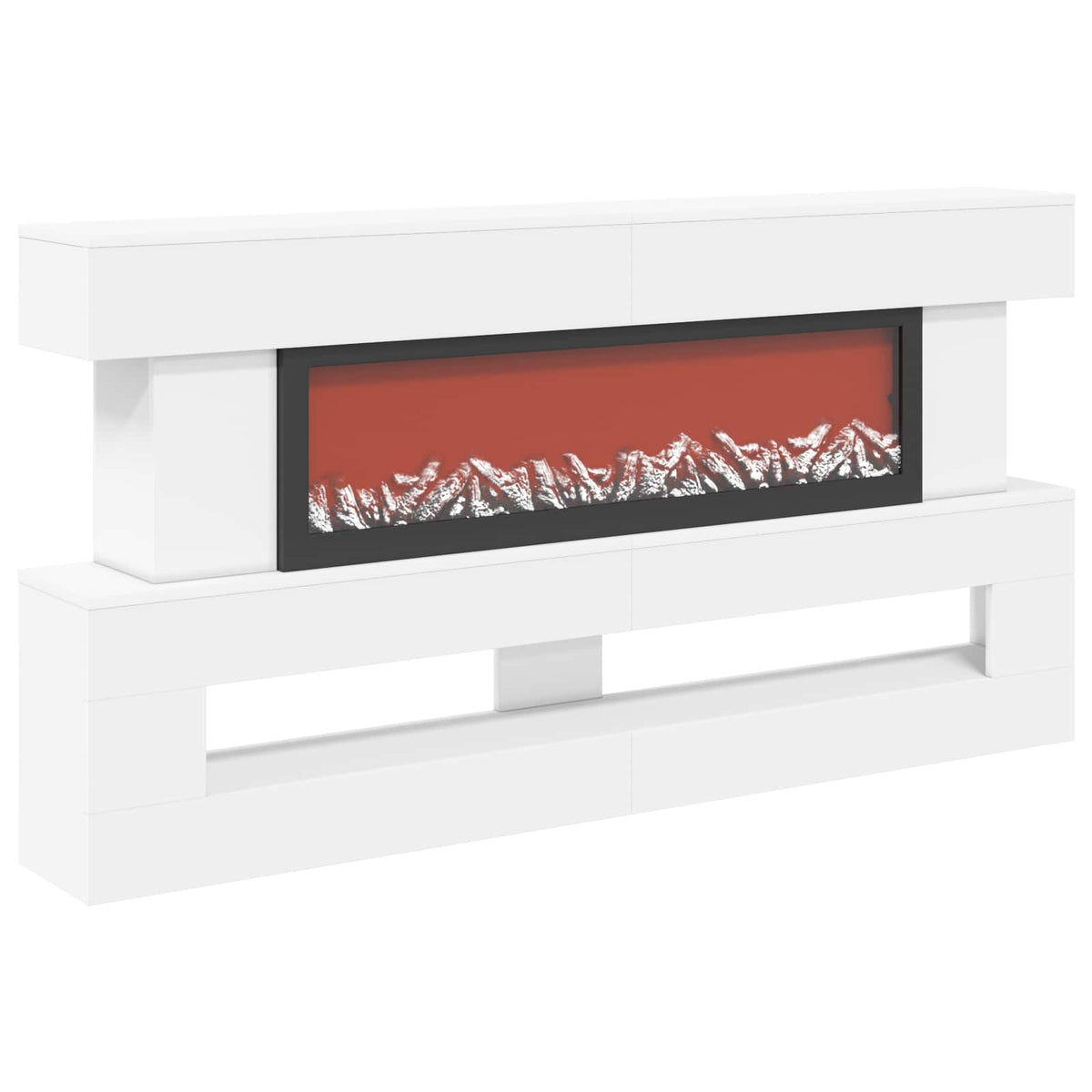 Elektrinis židinys Balta 150 x 21 x 77 cm Apdirbta mediena