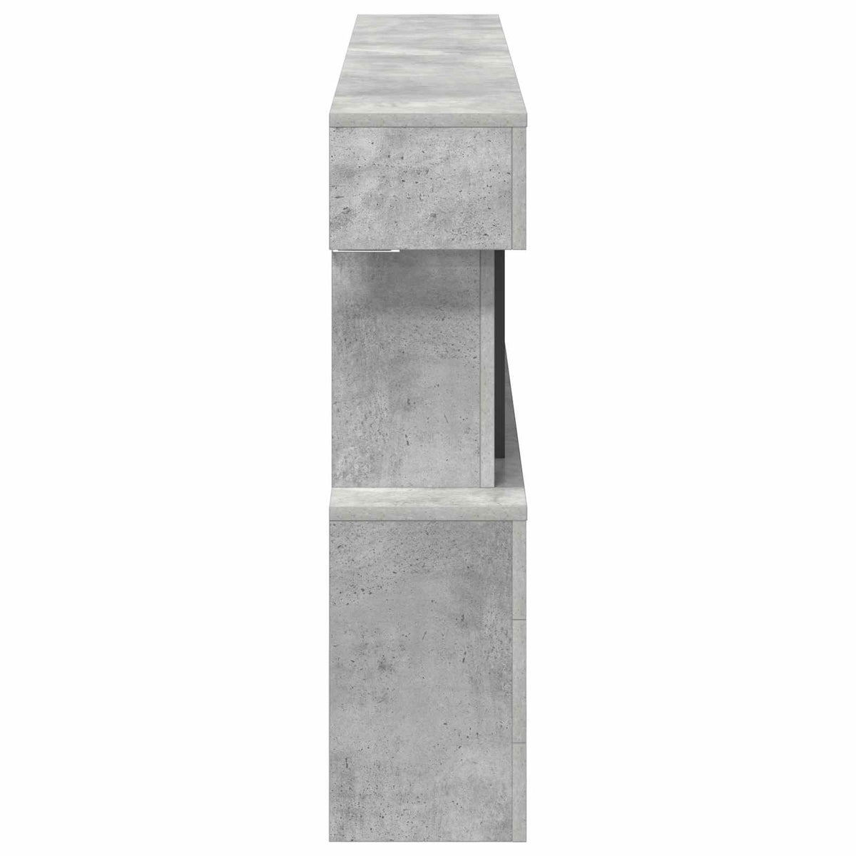Elektrinis židinys Betono 150 x 21 x 77 cm Apdirbta mediena