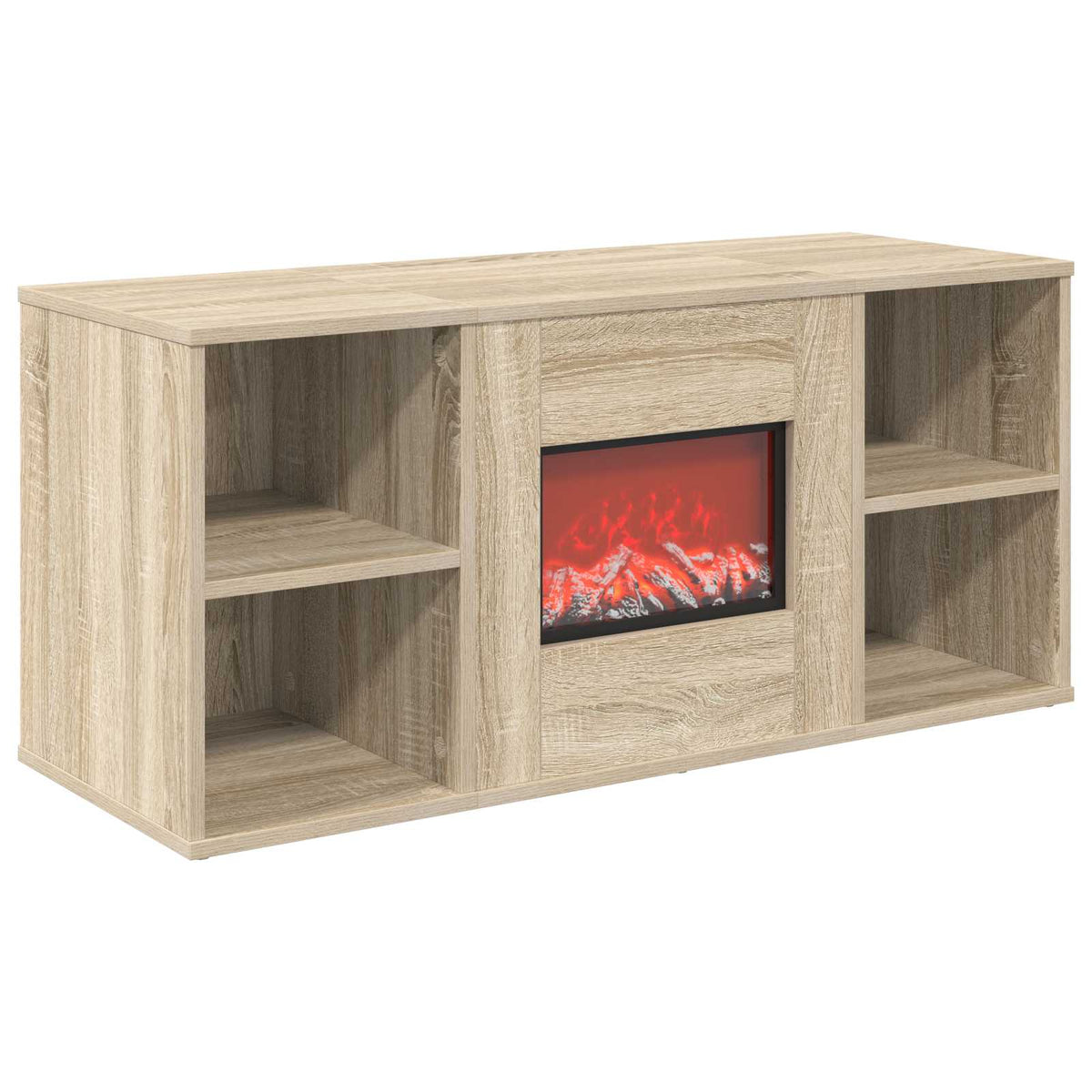 Elektrinis židinys Sonoma ąžuolo 100 x 37 x 45,5 cm