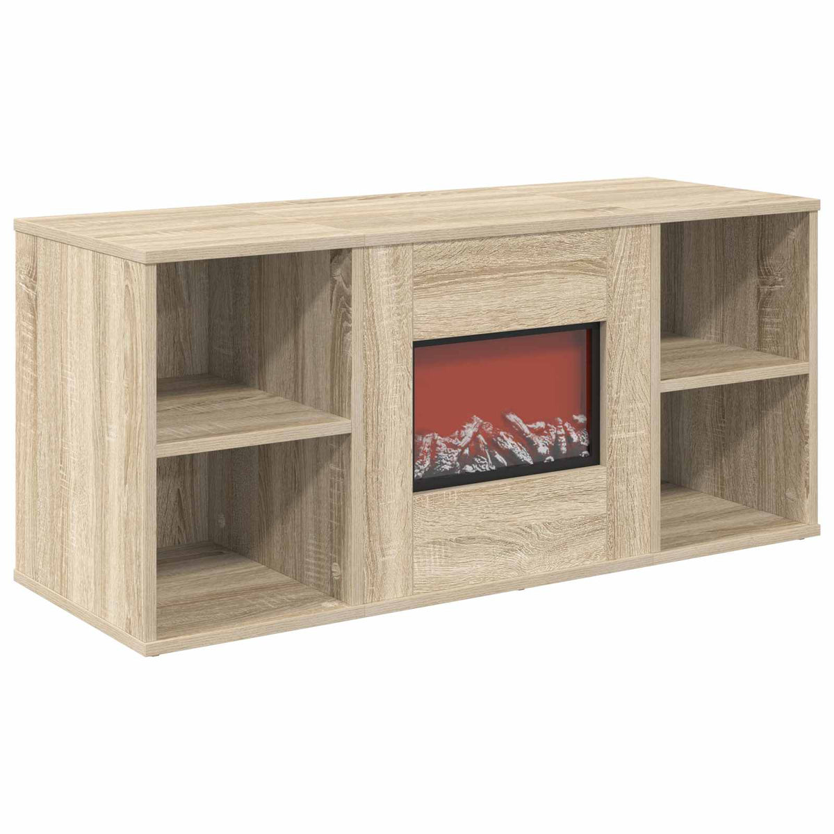 Elektrinis židinys Sonoma ąžuolo 100 x 37 x 45,5 cm
