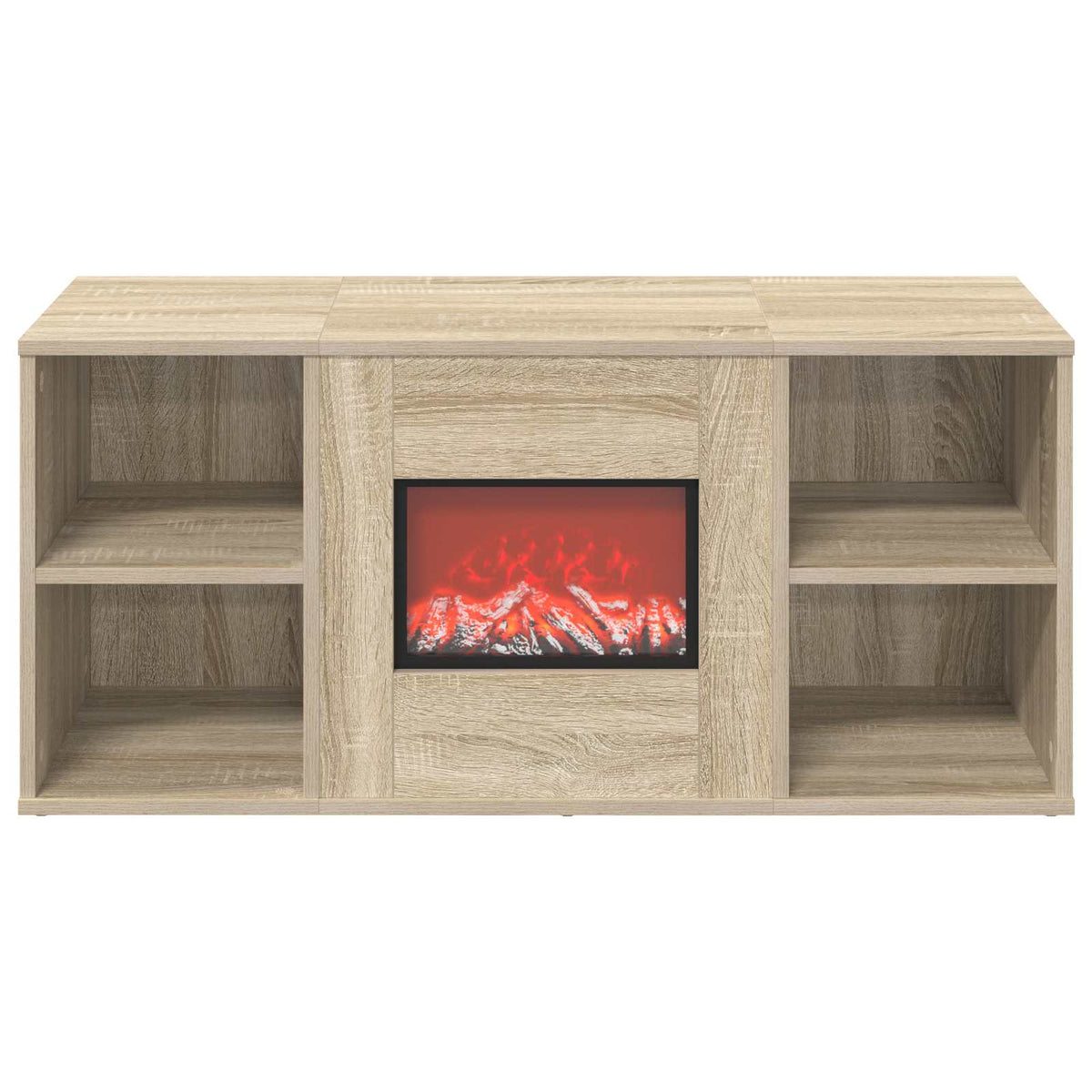 Elektrinis židinys Sonoma ąžuolo 100 x 37 x 45,5 cm
