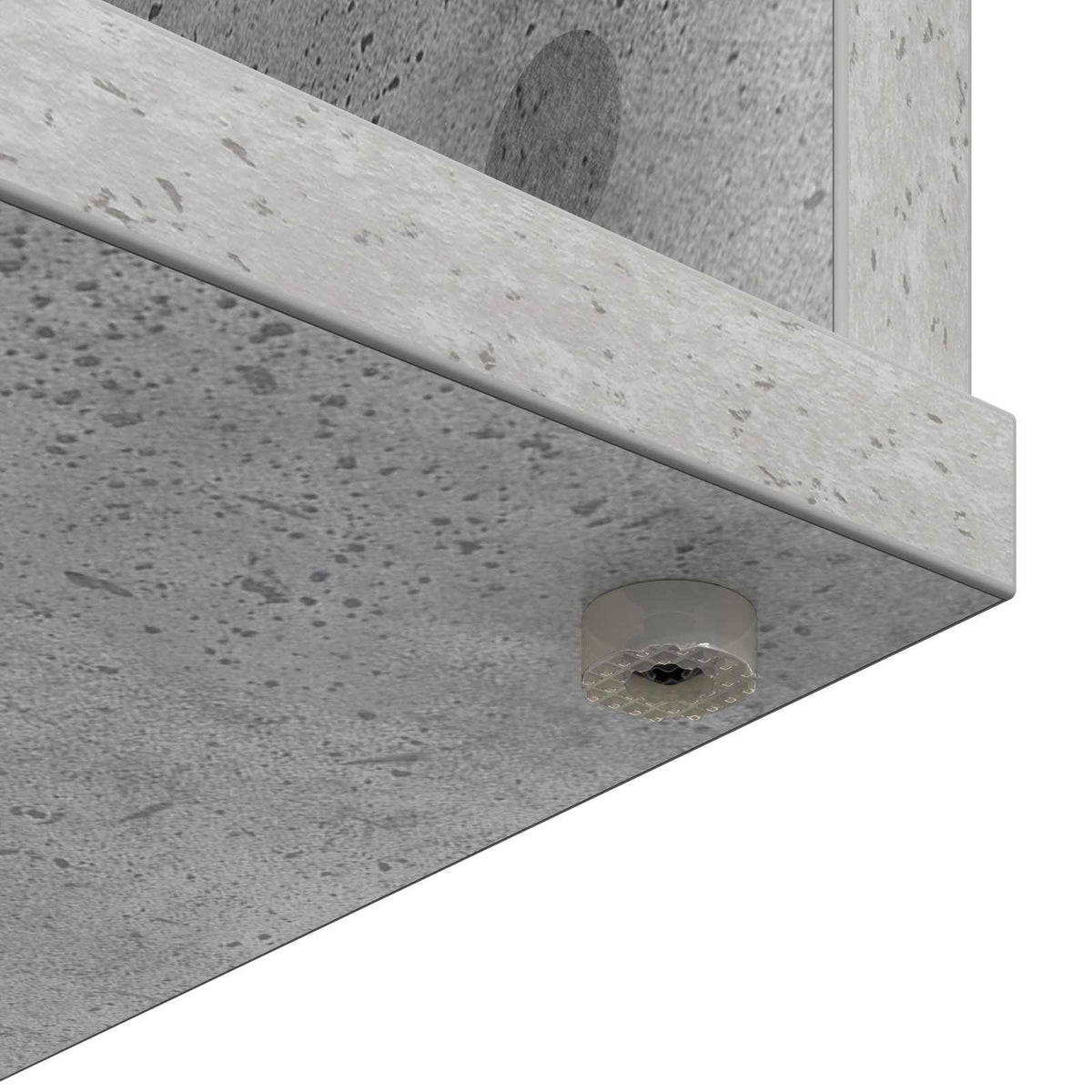Elektrinis židinys Betono 100 x 37 x 45,5 cm Apdirbta mediena
