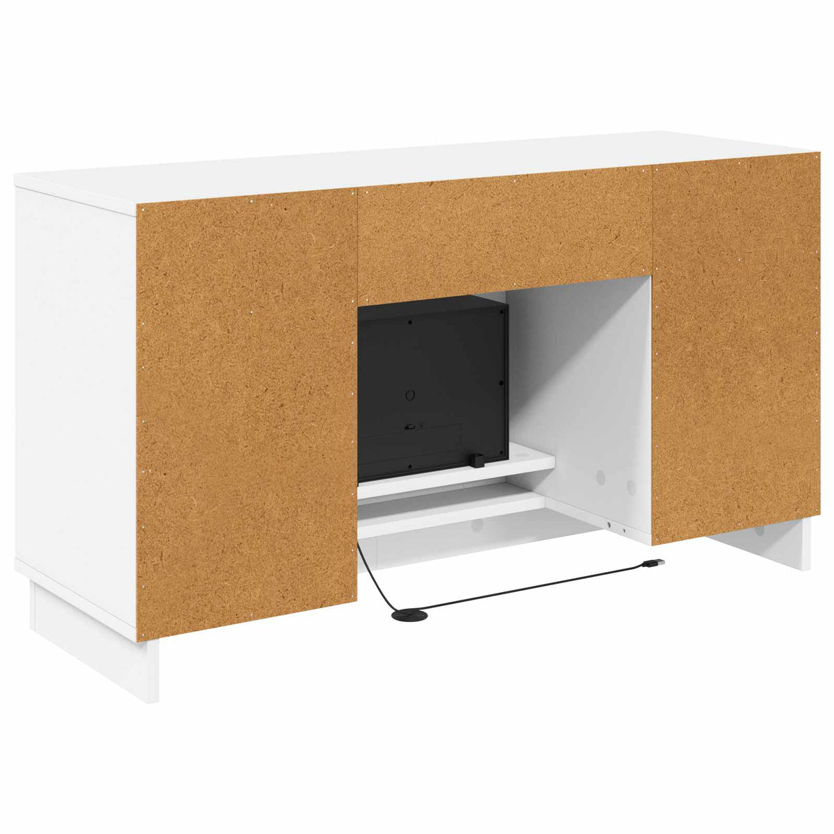 Elektrinis židinys Balta 100 x 33 x 55 cm Apdirbta mediena
