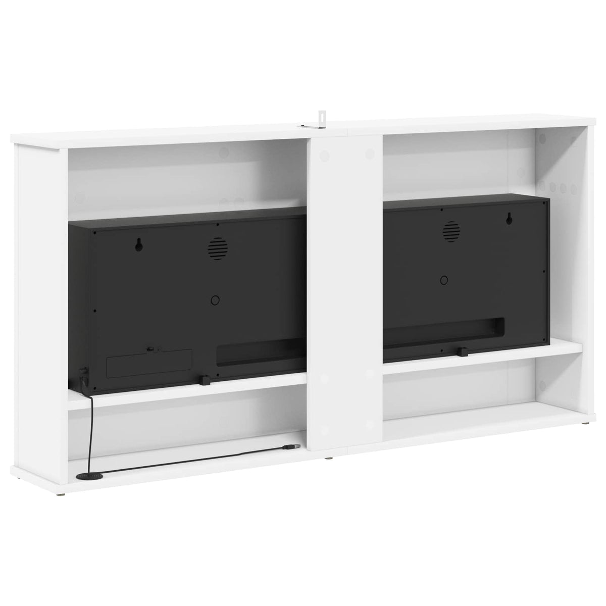 Elektrinis židinys Balta 114 x 18 x 58,5 cm Apdirbta mediena