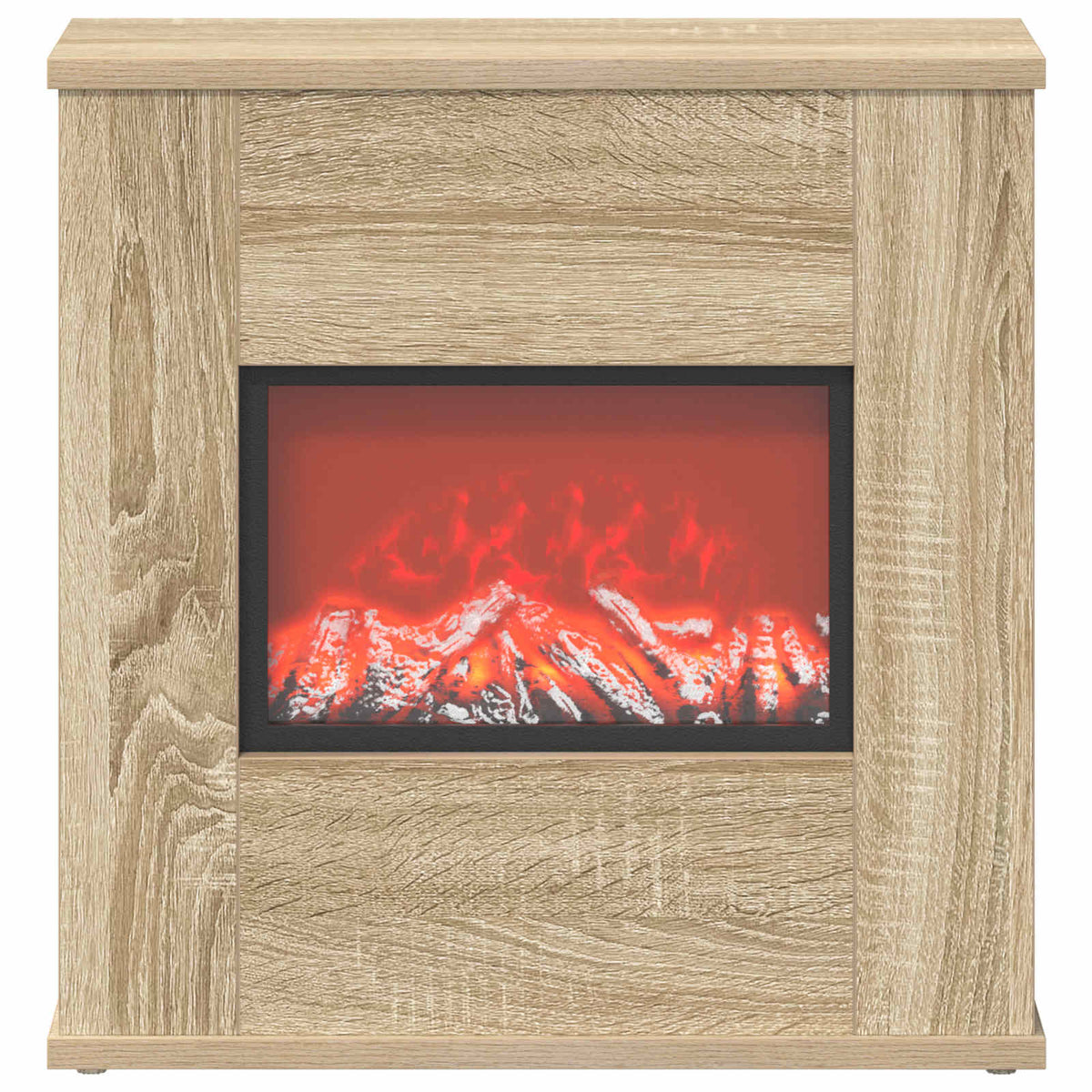 Elektrinis židinys Sonoma ąžuolo 47 x 18 x 48 cm