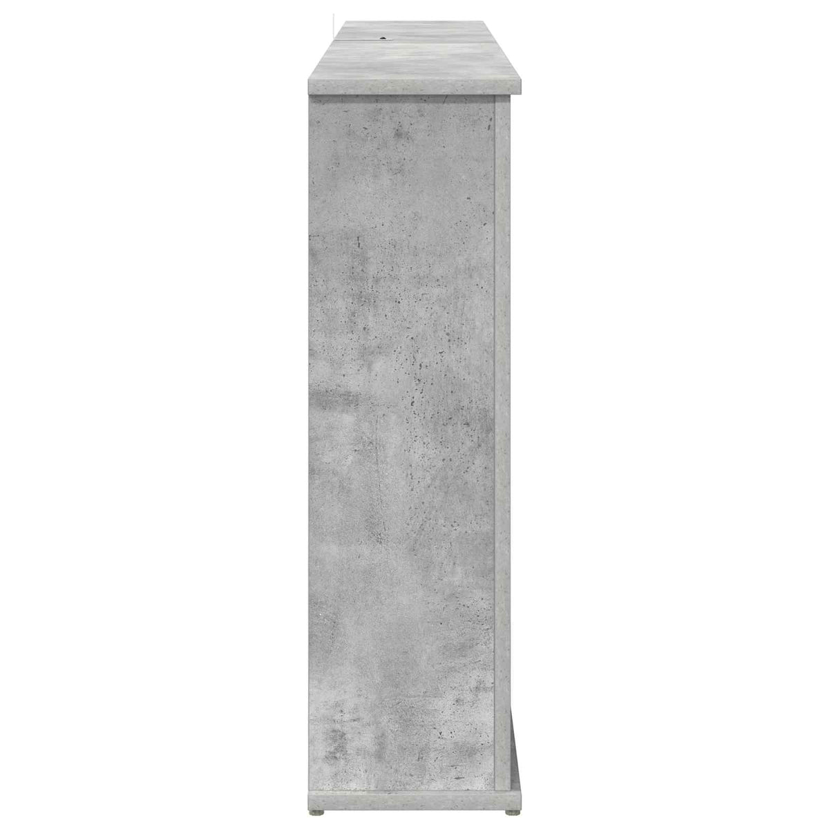 Židinys su LED juosta Betono 130 x 20 x 69,5 cm