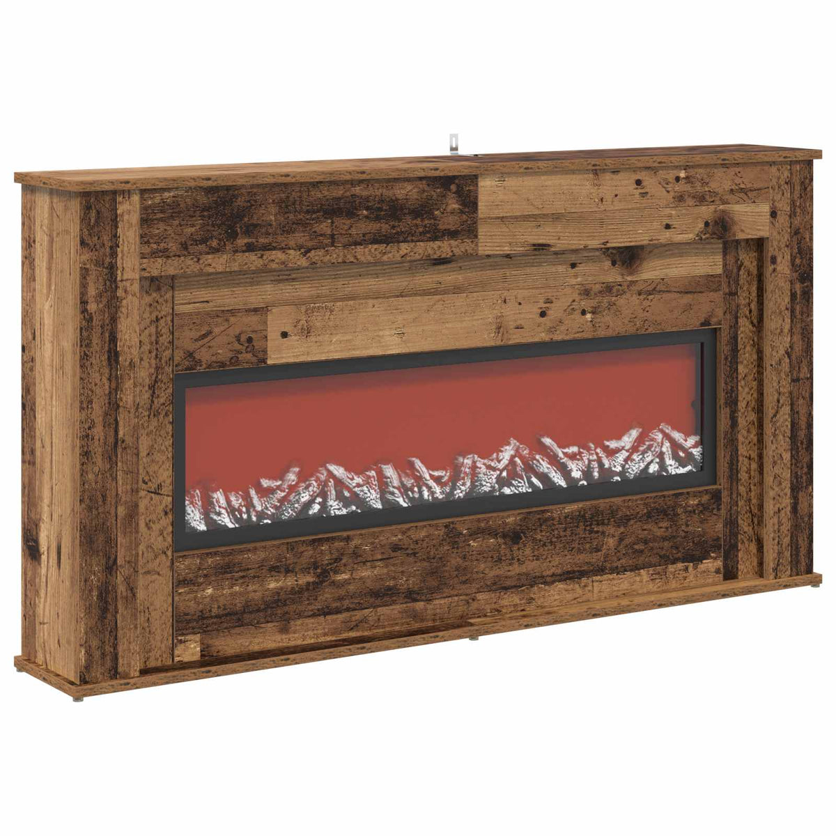 Židinys su LED juosta Sendintos medienos 130 x 20 x 69,5 cm