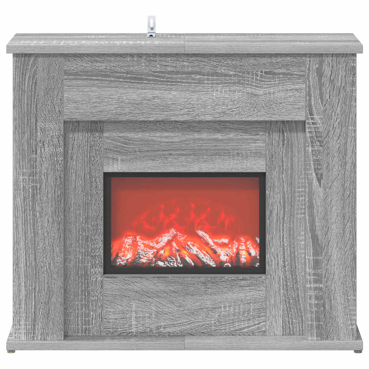 Židinys su LED juosta Pilka Sonoma 63 x 20 x 54,5 cm