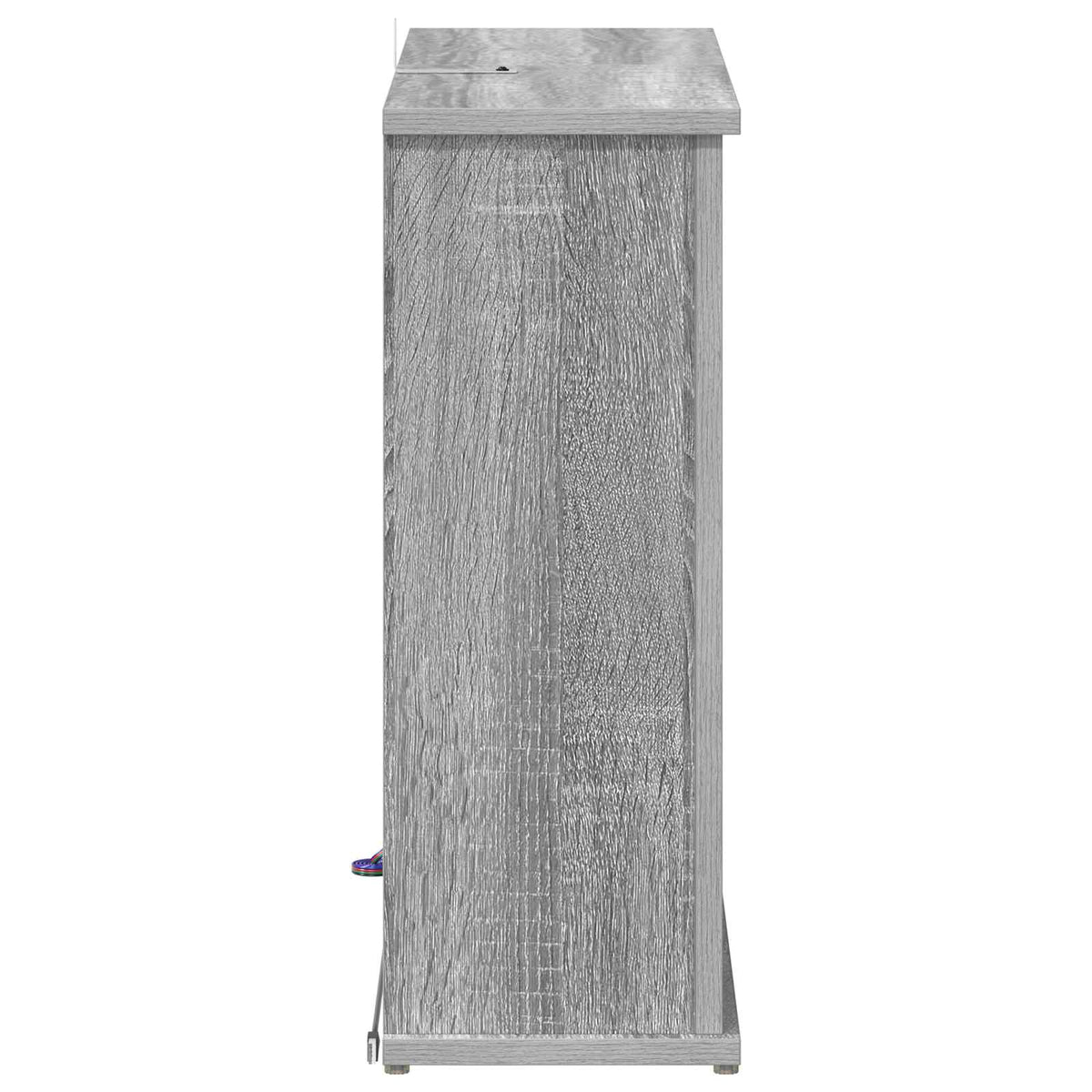 Židinys su LED juosta Pilka Sonoma 63 x 20 x 54,5 cm