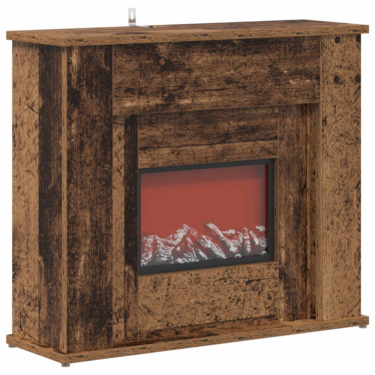 Židinys su LED juosta Sendintos medienos 63 x 20 x 54,5 cm