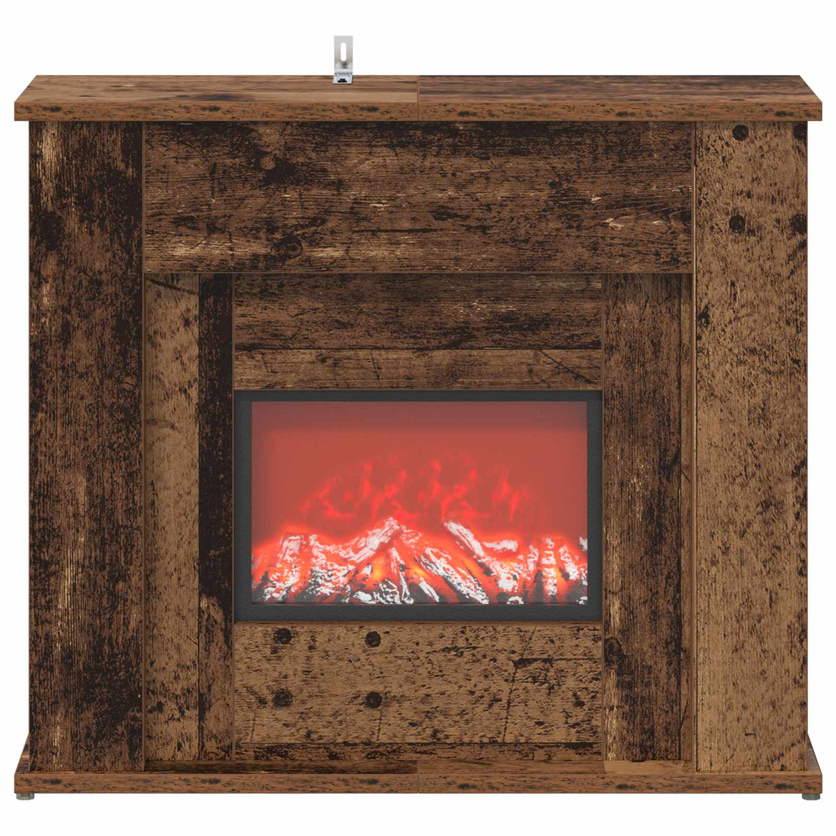Židinys su LED juosta Sendintos medienos 63 x 20 x 54,5 cm