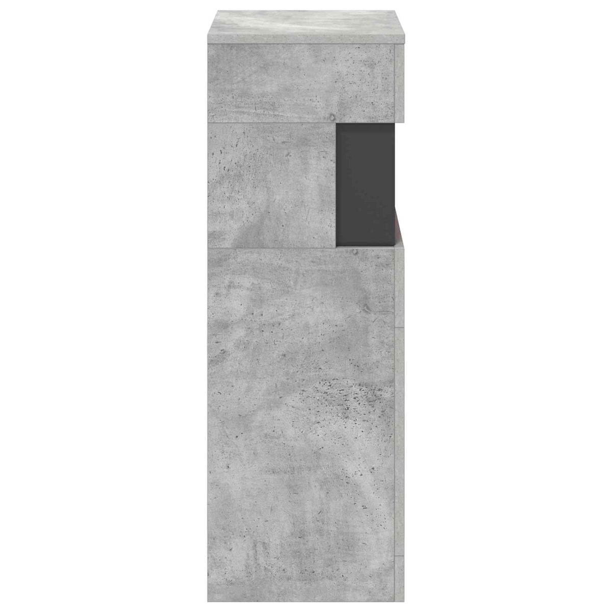 Elektrinis židinys Betono 35 x 30 x 86 cm Apdirbta mediena