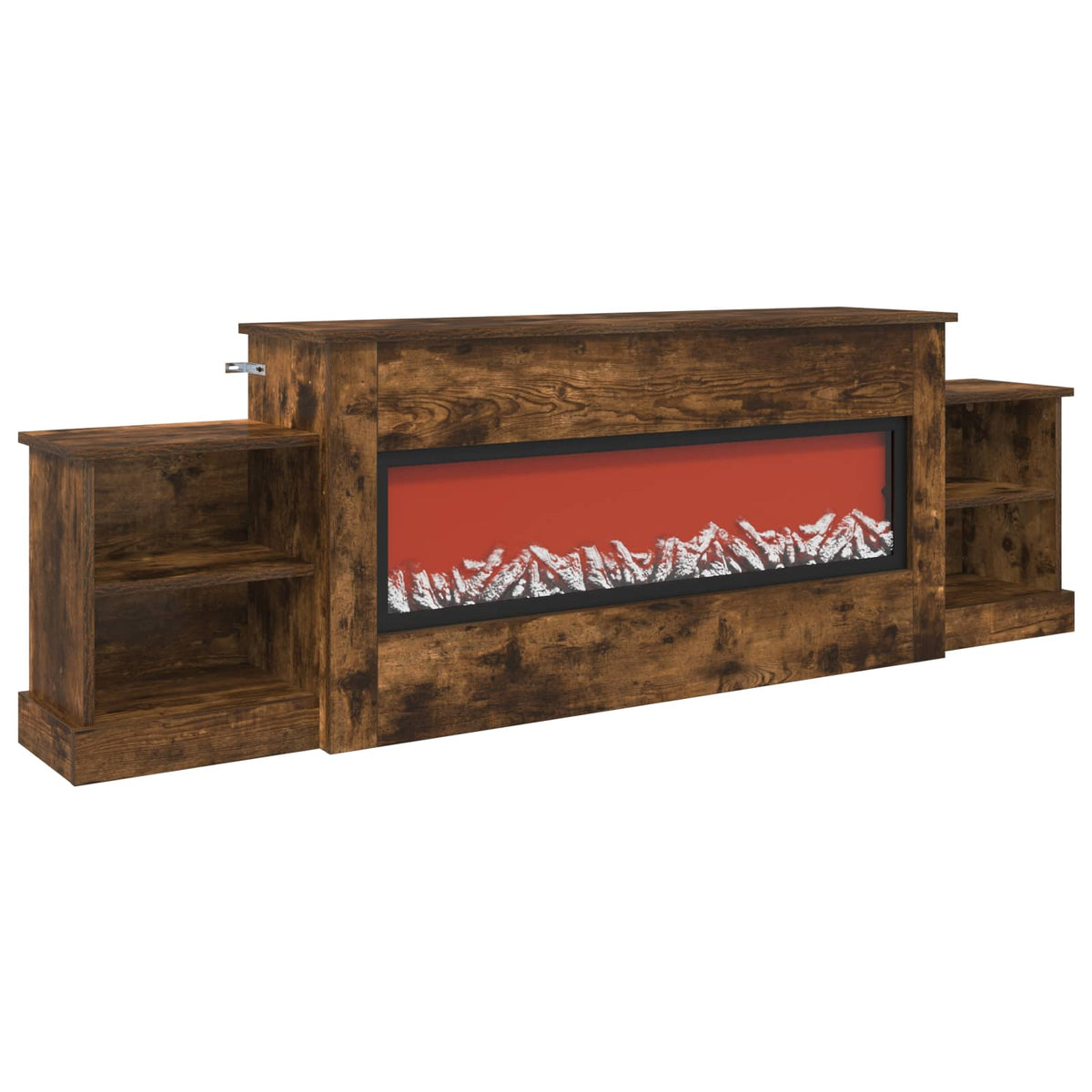 Elektrinis židinys Dūminio ąžuolo 177 x 30 x 56,5 cm