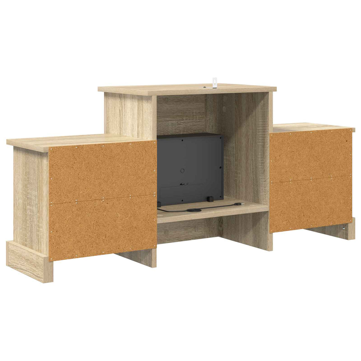 Elektrinis židinys Sonoma ąžuolo 110 x 30 x 50 cm