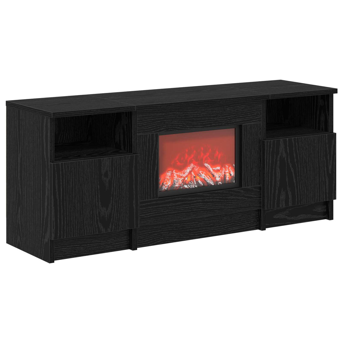 Elektrinis židinys Juodojo ąžuolo 98 x 28,5 x 40,5 cm