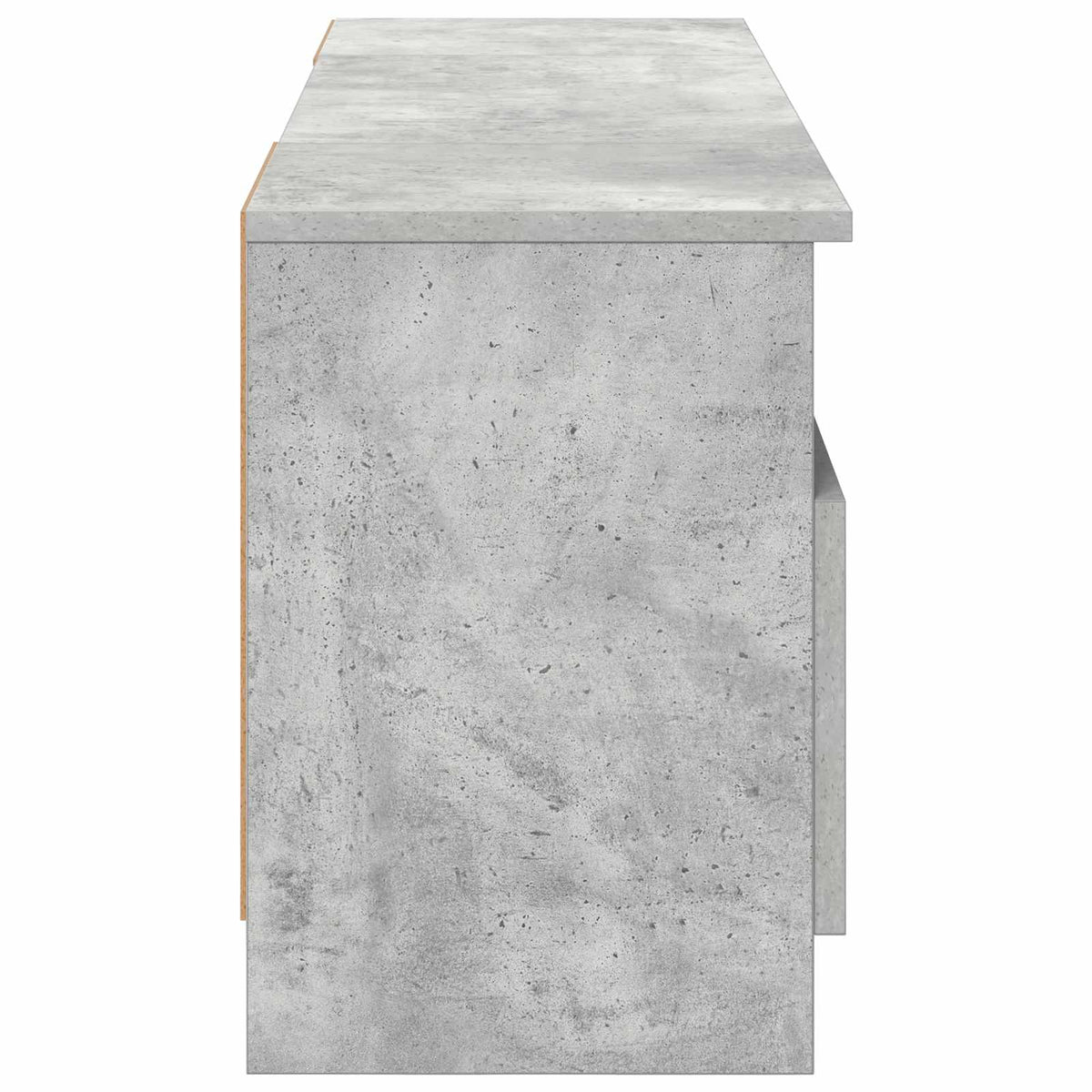 Elektrinis židinys Betono 98 x 28,5 x 40,5 cm Apdirbta mediena