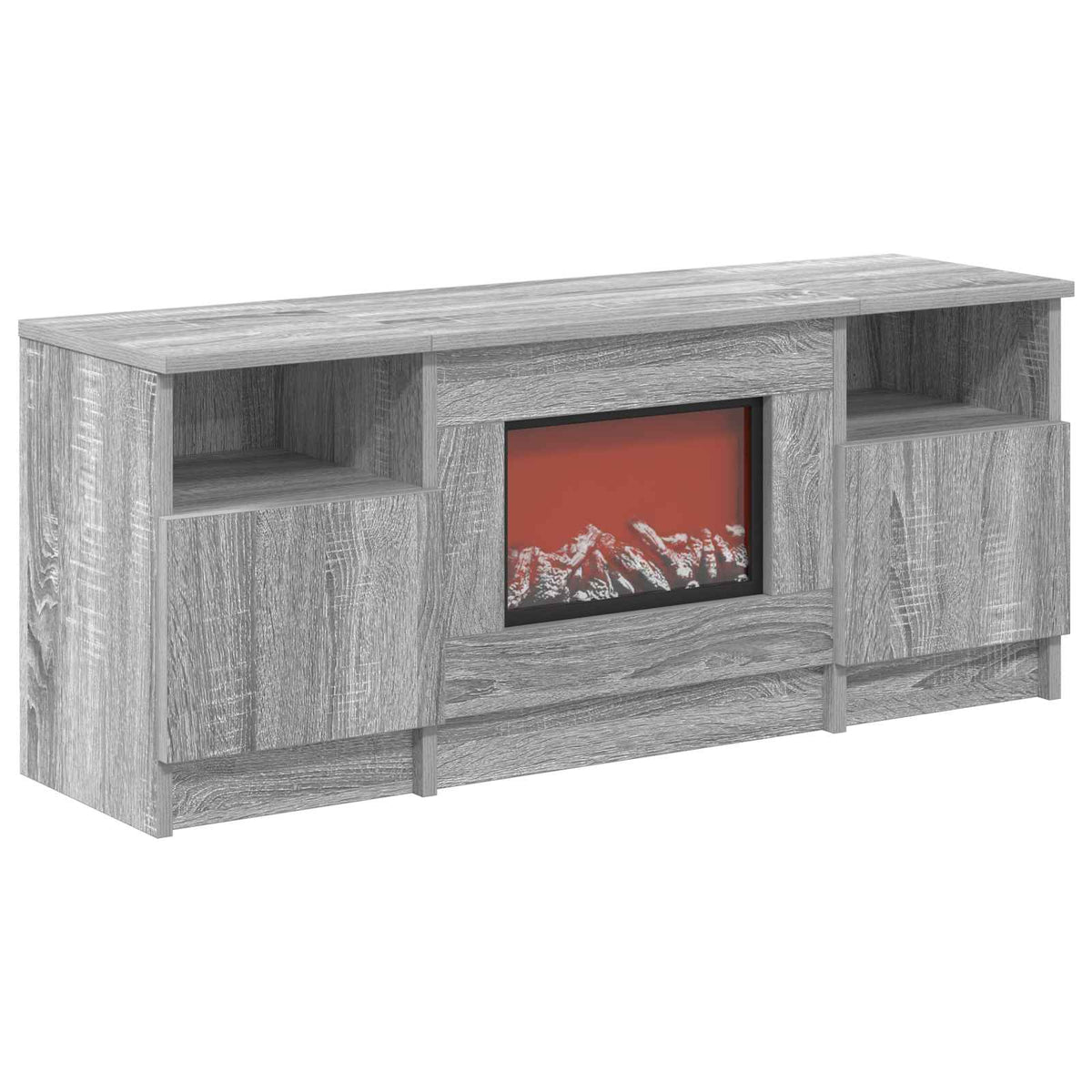Elektrinis židinys Pilka Sonoma 98 x 28,5 x 40,5 cm