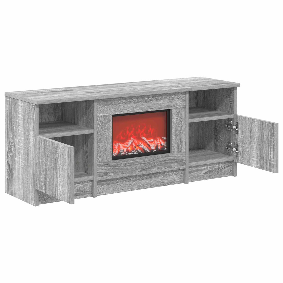 Elektrinis židinys Pilka Sonoma 98 x 28,5 x 40,5 cm