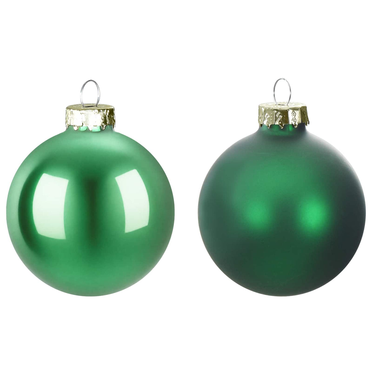 Kalėdų kamuoliukų rinkinys 30 vnt. Žalia 6 cm Polystirenas
