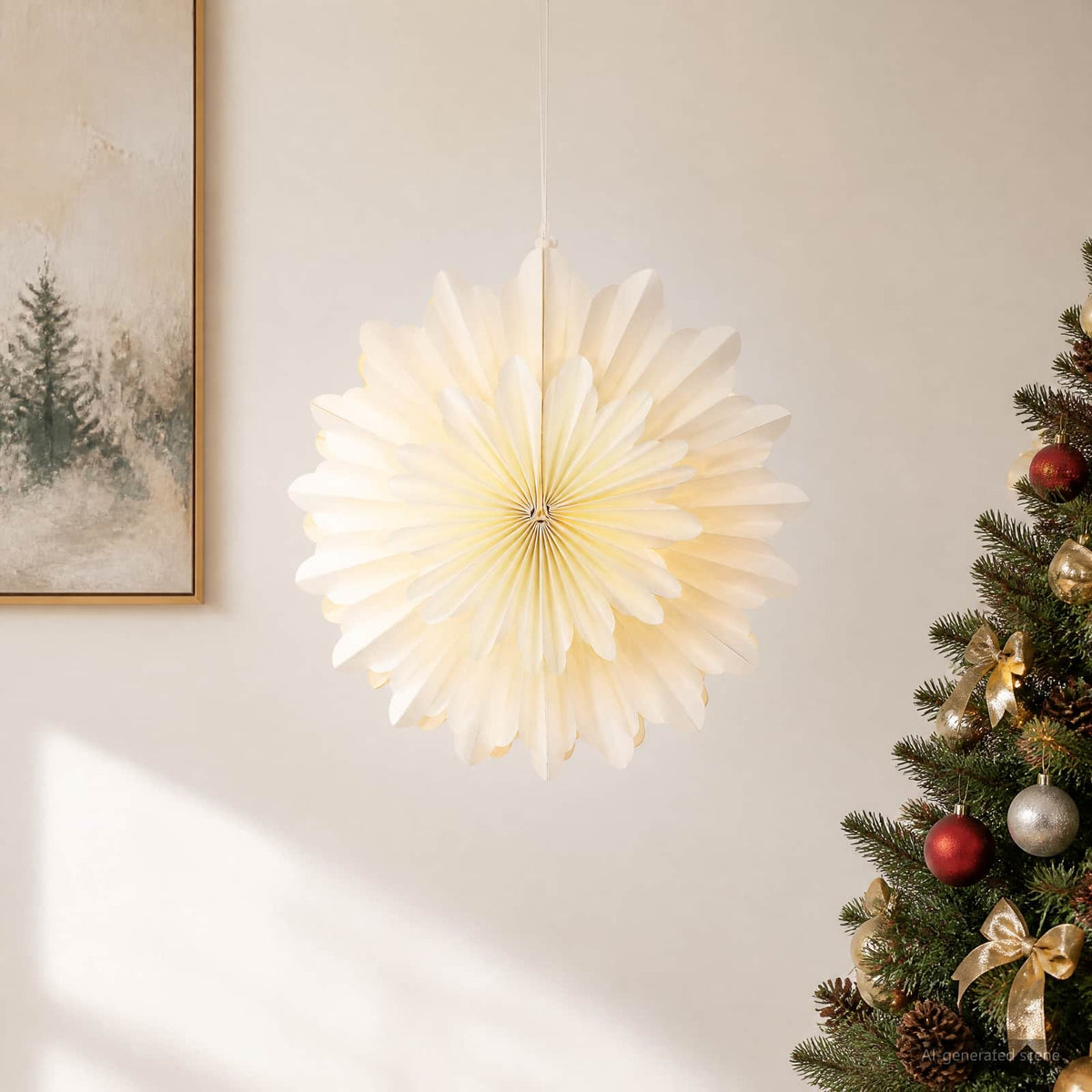 Kalėdų apšvietimas RAAHE 10 LED Šilta balta 45 x 17 x 45 cm