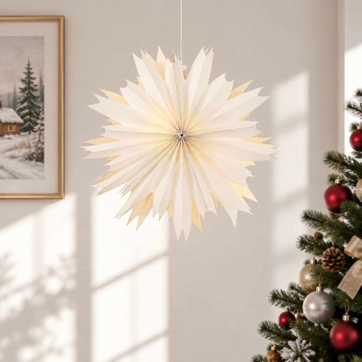 Kalėdų apšvietimas RAAHE 10 LED Šilta balta 60 x 20 x 60 cm