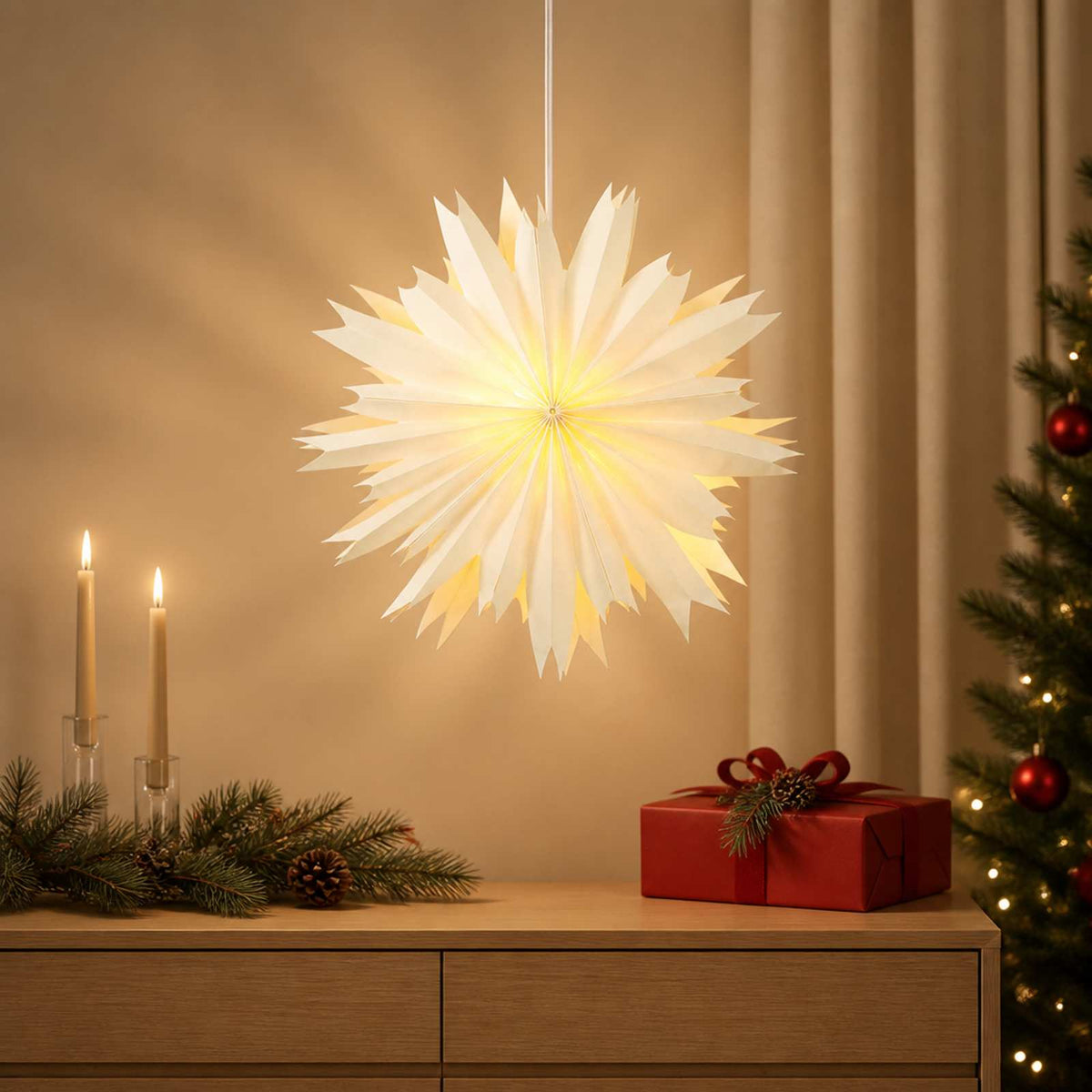 Kalėdų apšvietimas RAAHE 10 LED Šilta balta 60 x 20 x 60 cm