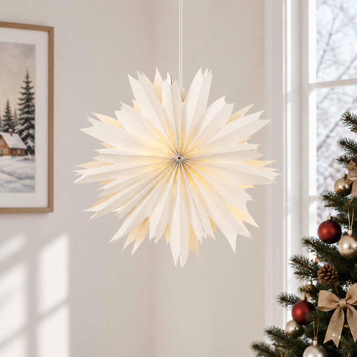 Kalėdų apšvietimas RAAHE 10 LED Šilta balta 60 x 20 x 60 cm