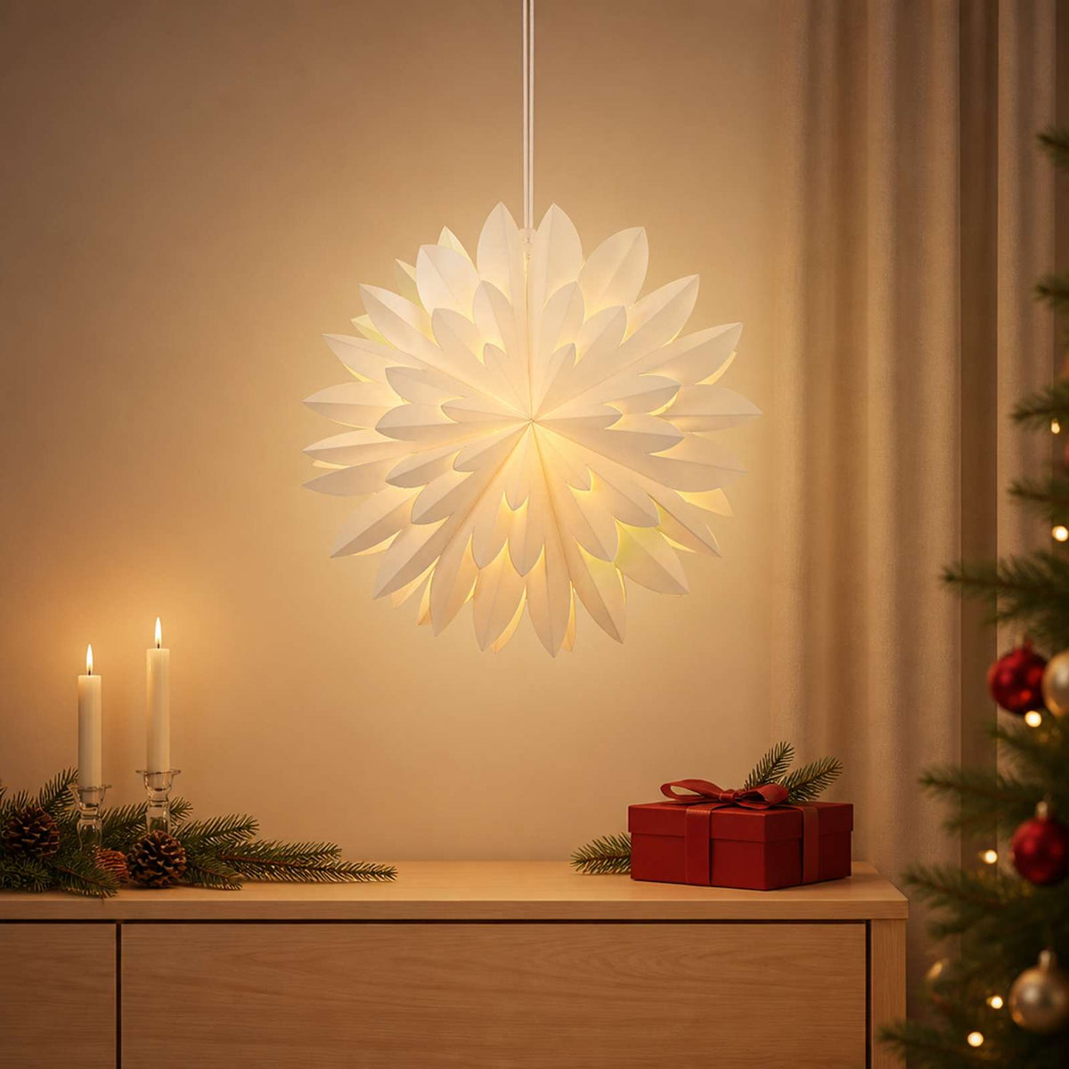 Kalėdų apšvietimas RAAHE 10 LED Šilta balta 60 x 20 x 60 cm