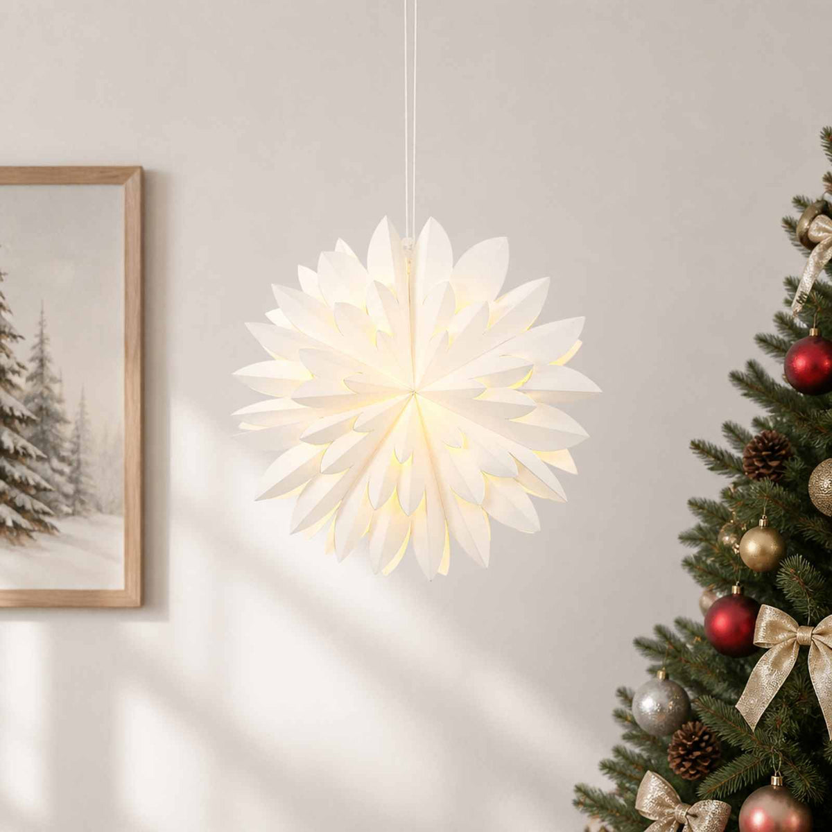 Kalėdų apšvietimas RAAHE 10 LED Šilta balta 60 x 20 x 60 cm
