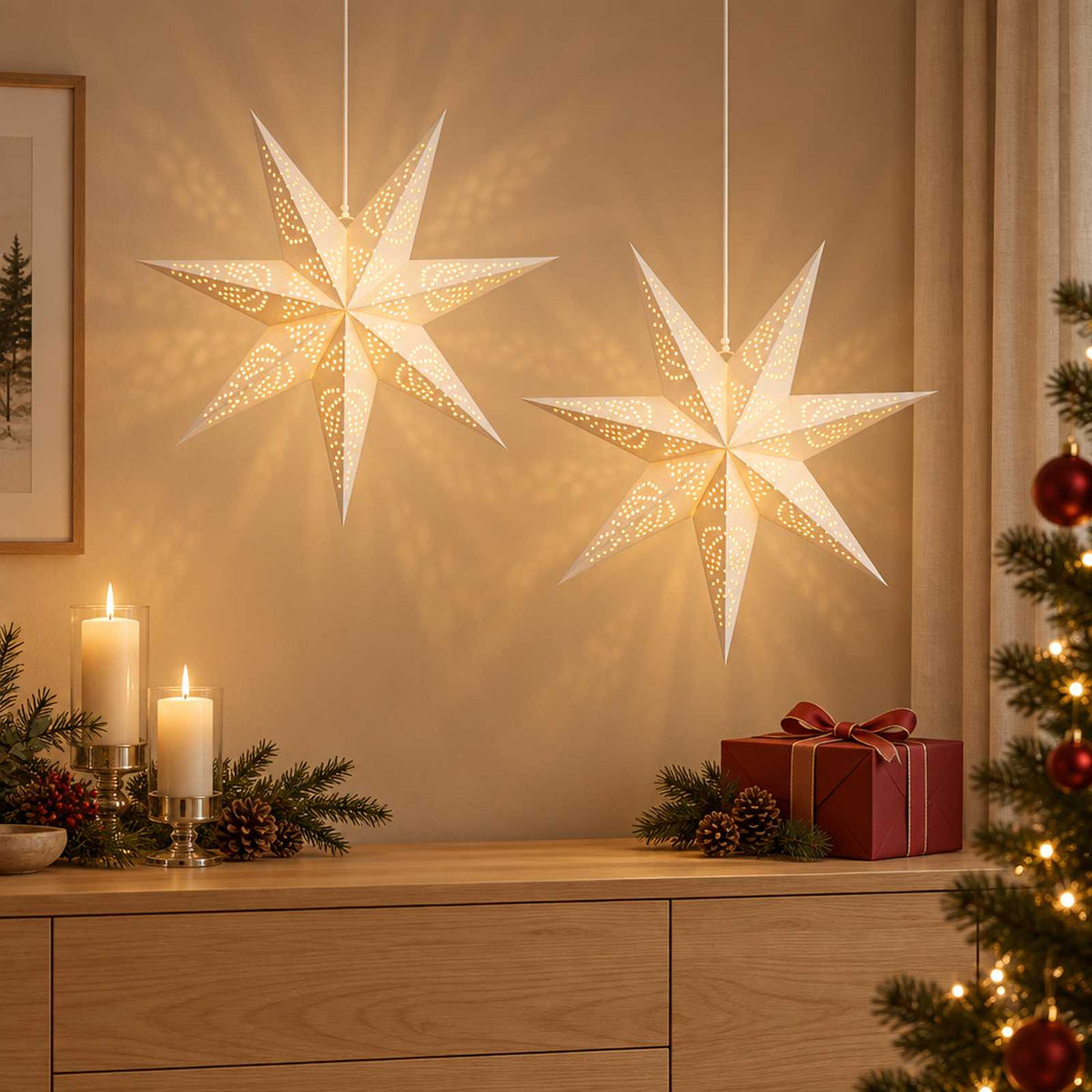 Kalėdų apšvietimas RAAHE 2 vnt. 10 LED Šilta balta