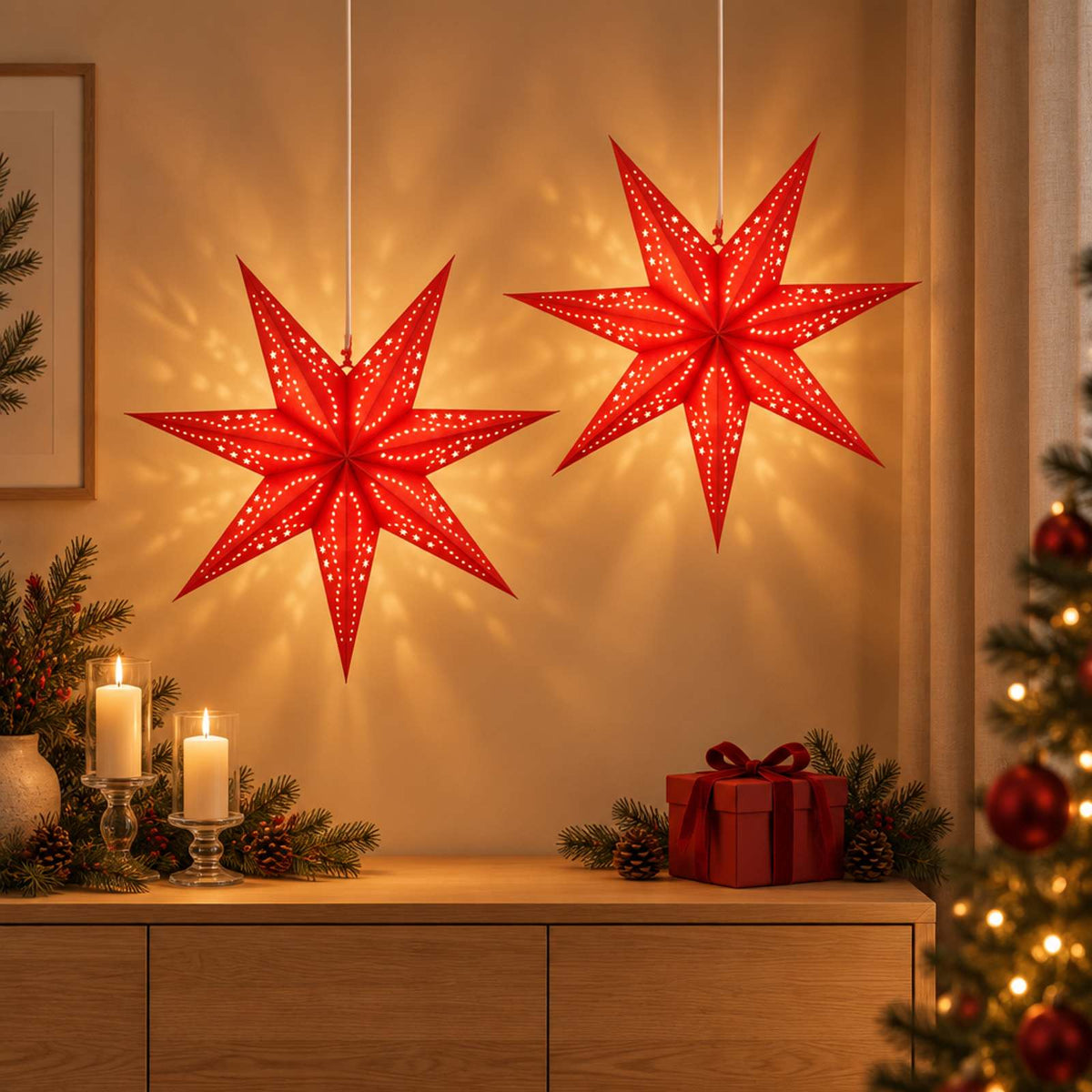 Kalėdų apšvietimas RAAHE 2 vnt. 10 LED Šilta balta