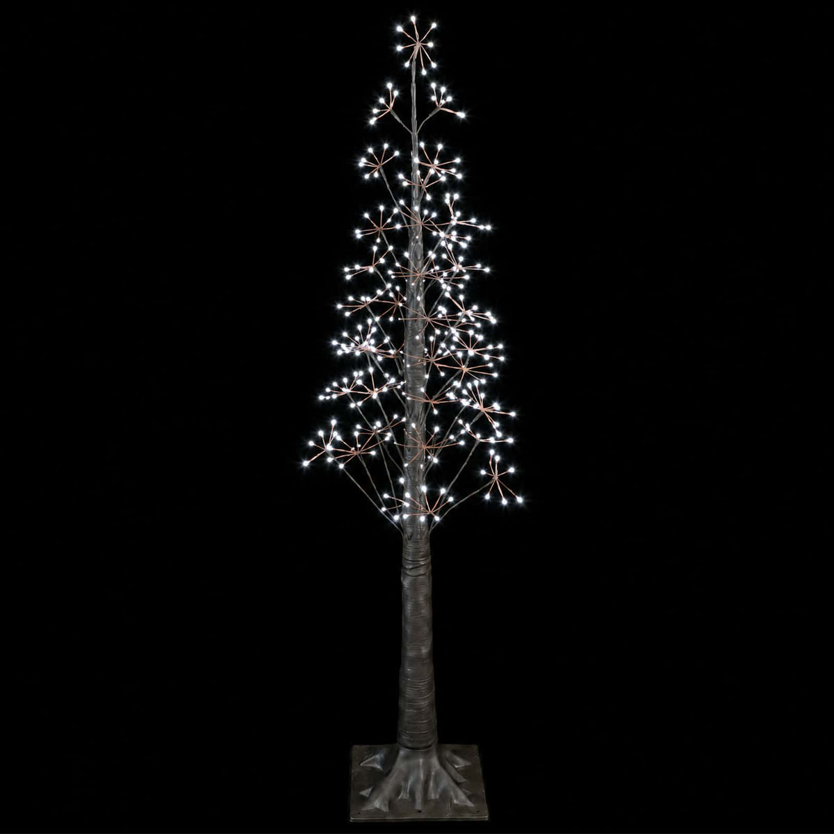 Žvaigždinė Kalėdų eglutė Ruda 17 x 17 x 150 cm Plastmasė