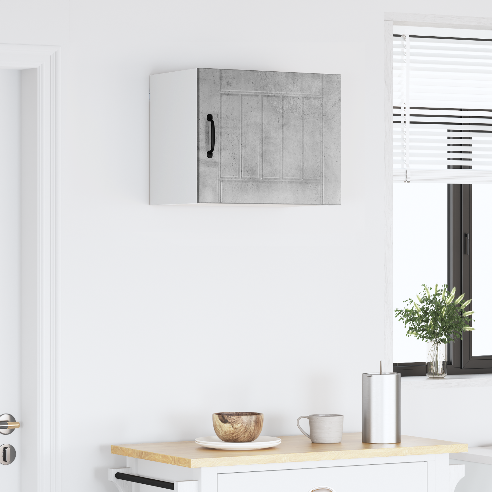 Virtuvės spintelė Betono pilka 50 x 31 x 40 cm Apdirbta mediena